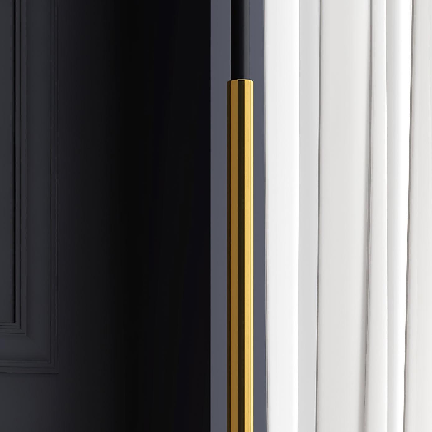 Xildas Black & Gold Minimalistic Floor Lamp-Neutral Decor
