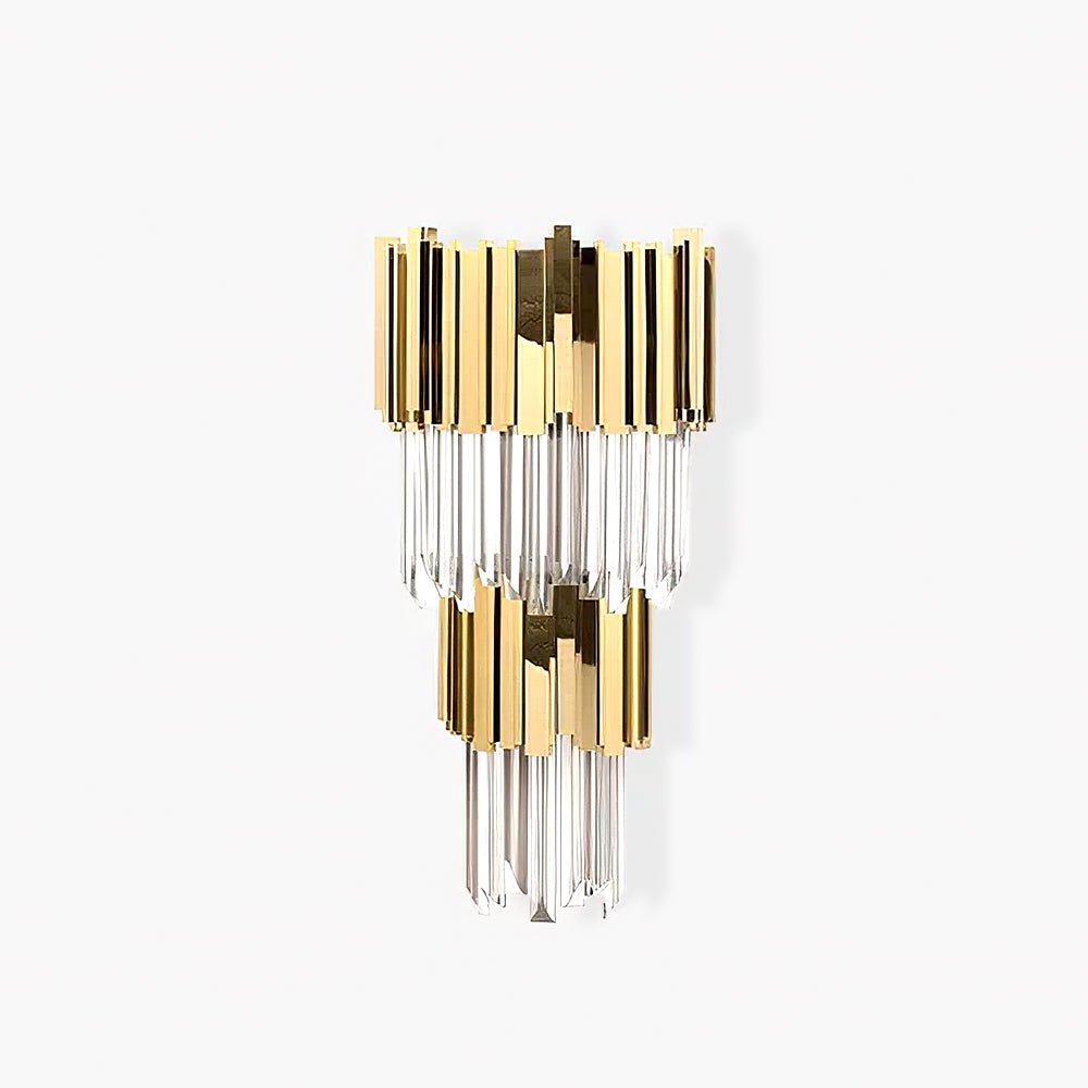 Vevyniel Postmodern Luxury Empire Crystal Wall Lamp-Neutral Decor