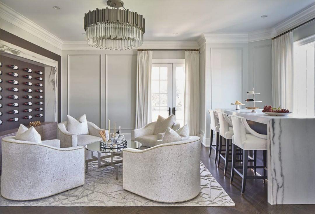 Avenu Chandelier Gold Crystal Golden-Neutral Decor