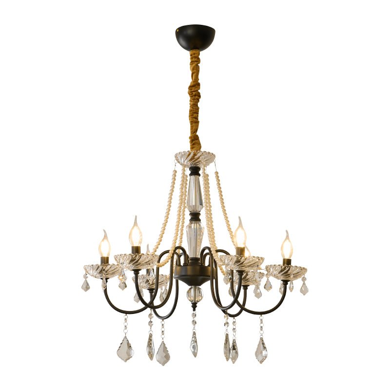 Cisoren Postmodern Luxury Pearls Crystal Chandelier-Neutral Decor