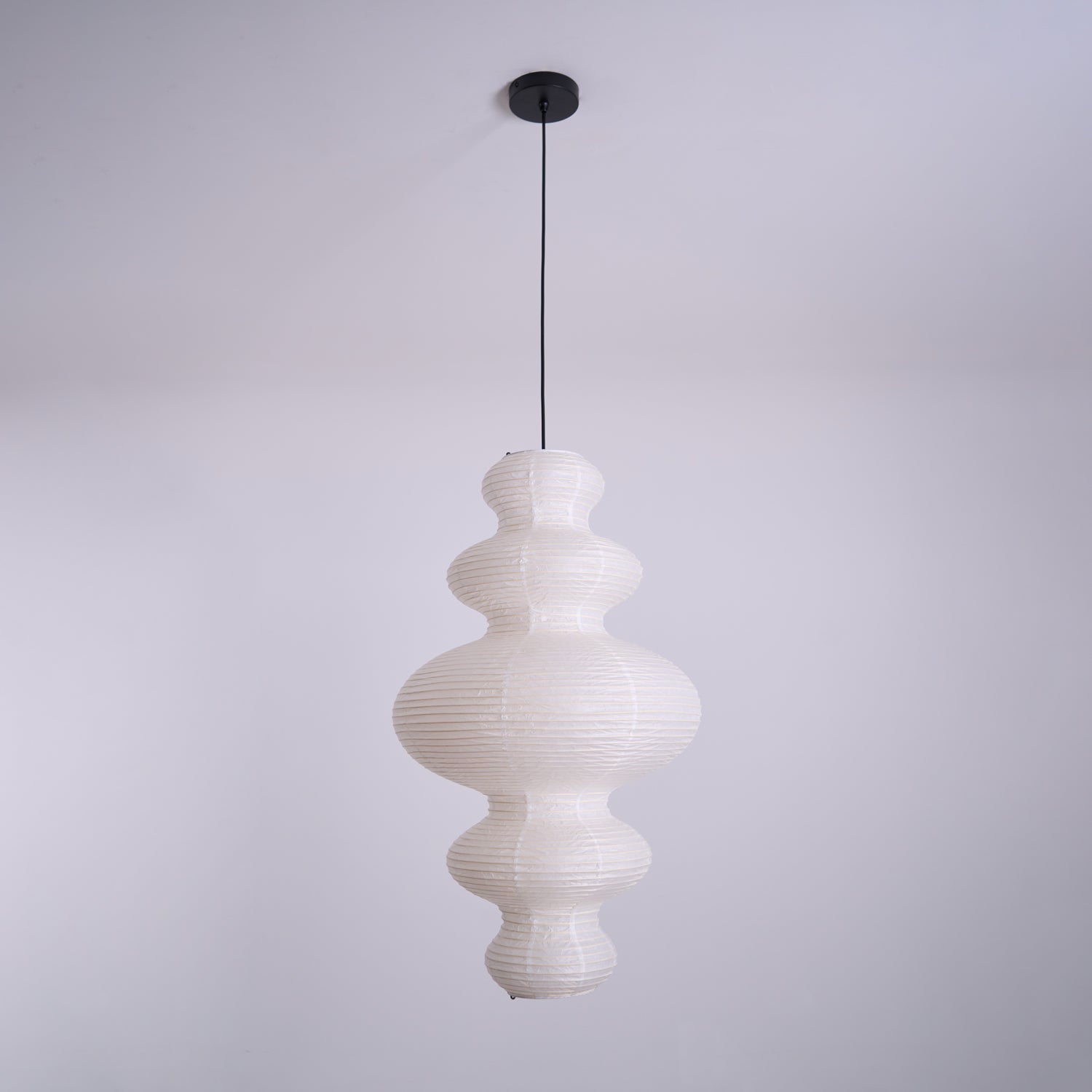 Mune Paper Traditional Pendant Lamp-Neutral Decor
