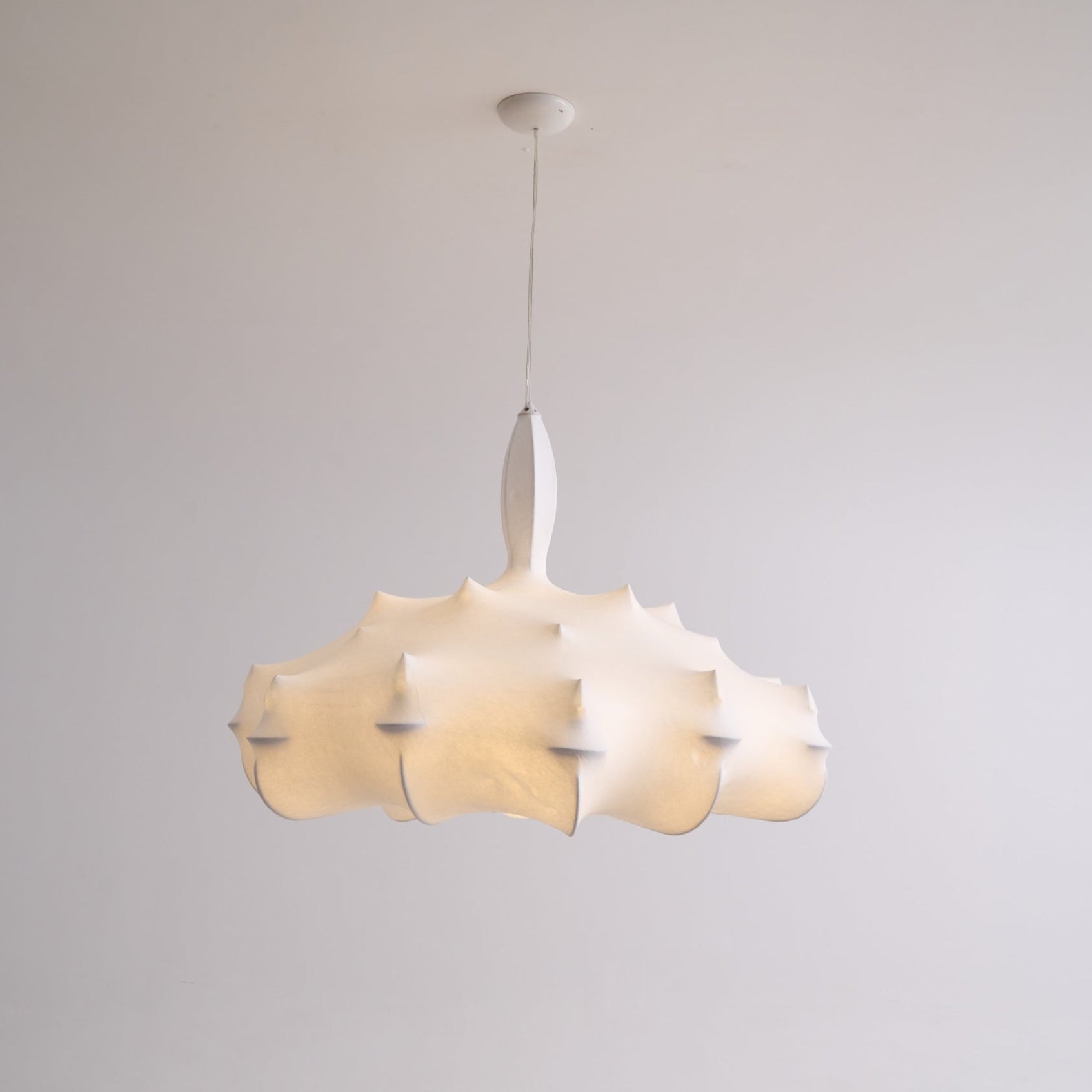 Soti Contemporary Silk Pendant Lamp-Neutral Decor