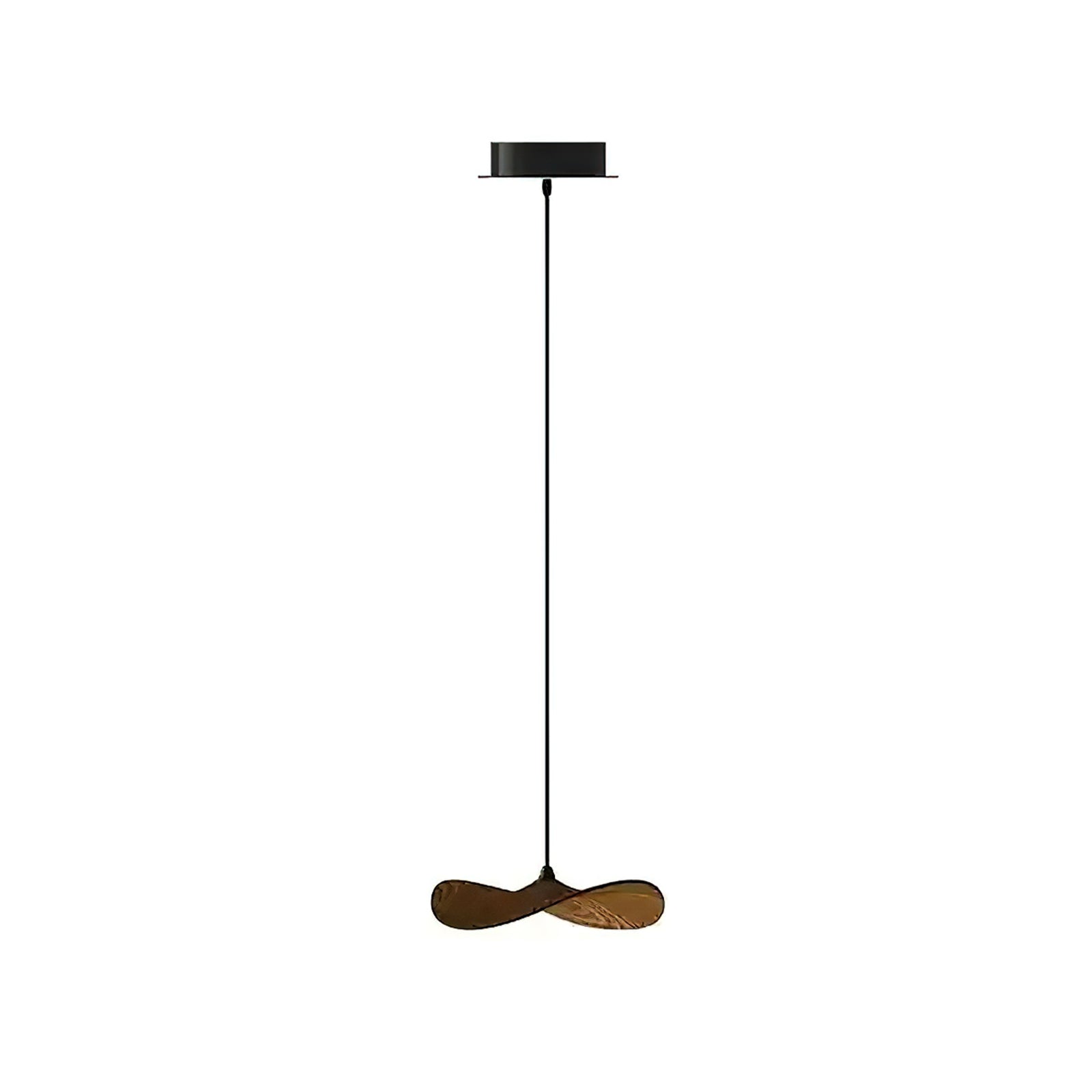 Abbott Modern Minimalist Empty Leaf Wood Chandelier-Neutral Decor