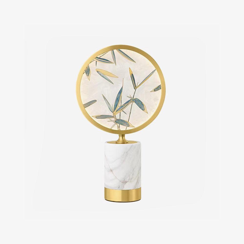 Bambino Marble Stand Table Lamp-Neutral Decor