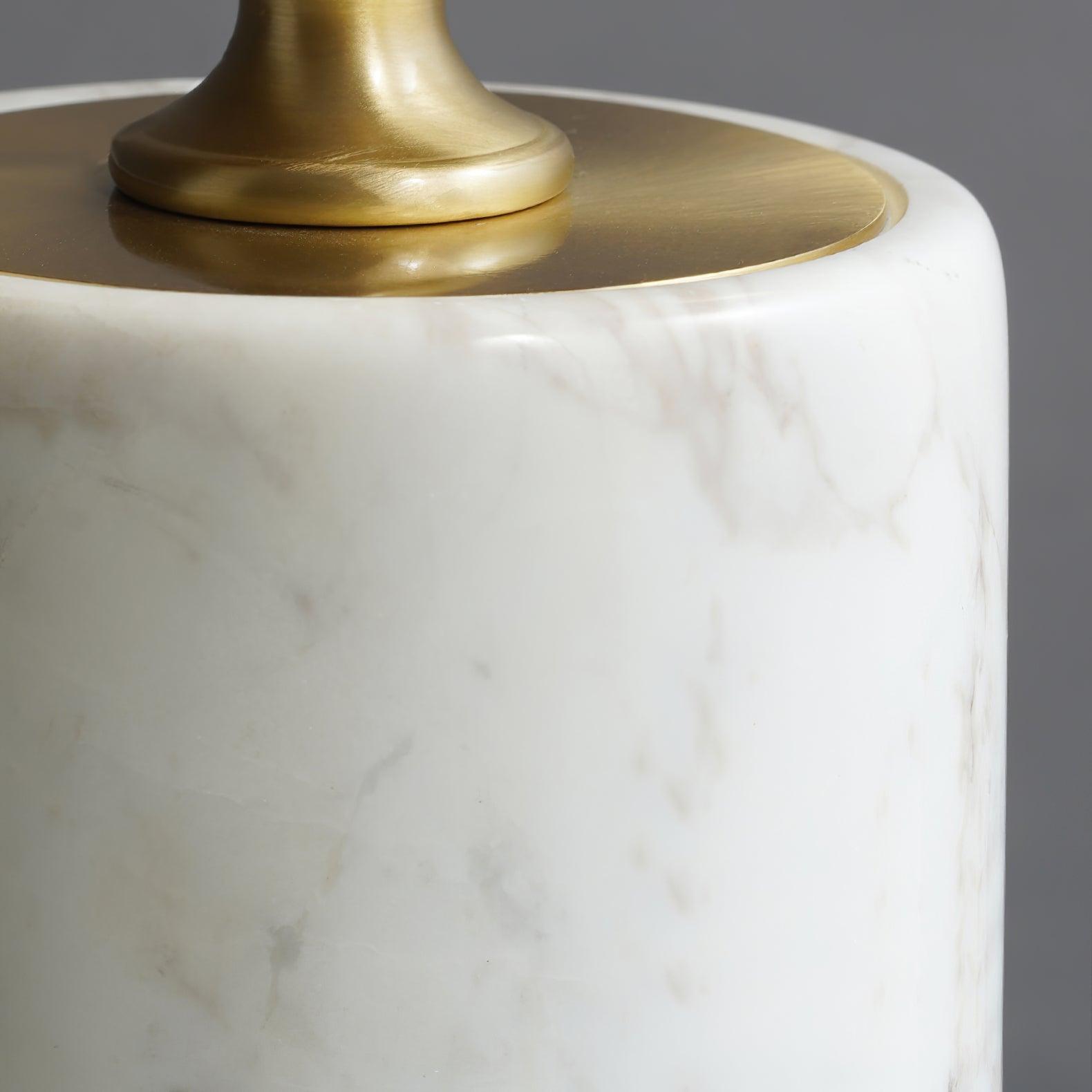 Bambino Marble Stand Table Lamp-Neutral Decor