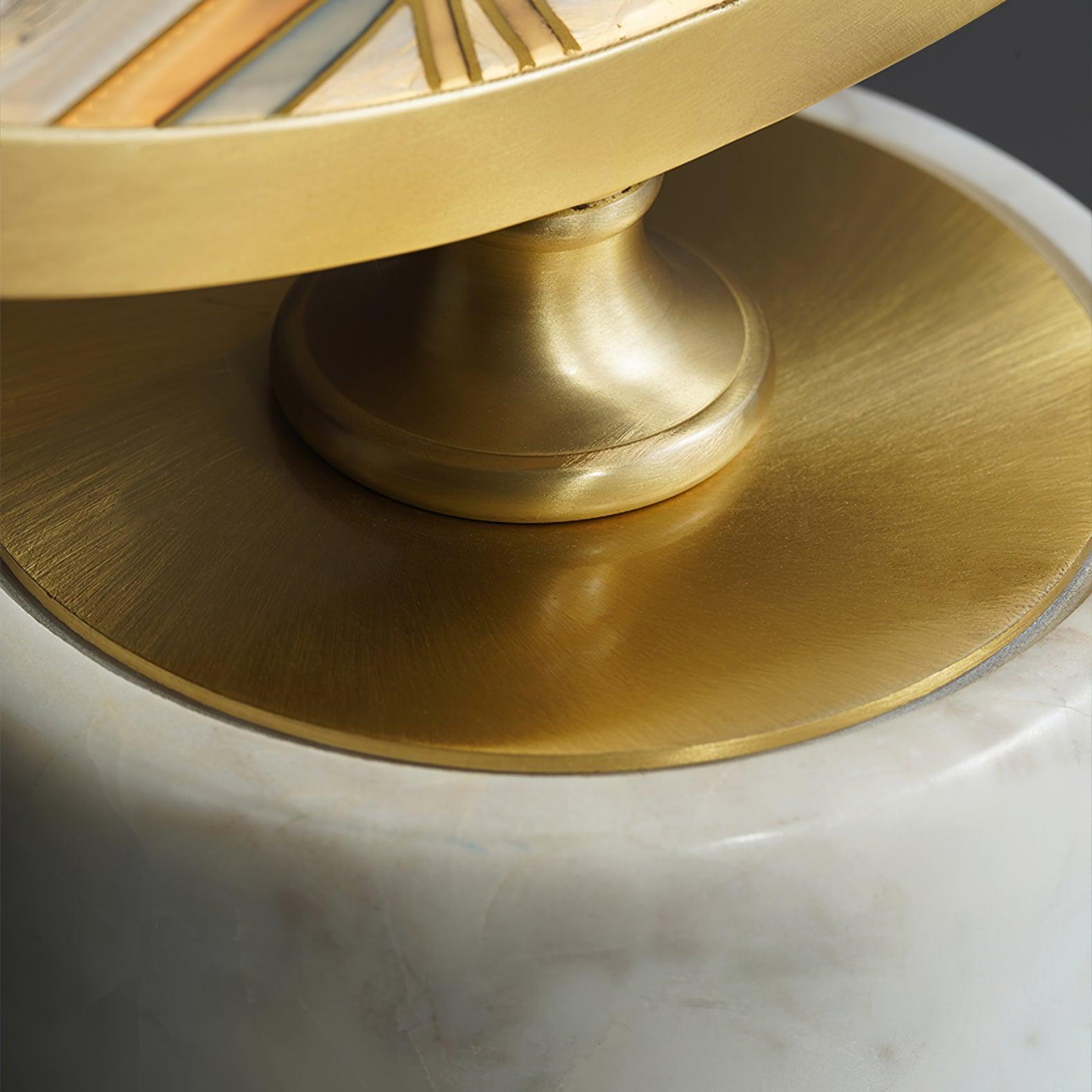 Bambino Marble Stand Table Lamp-Neutral Decor