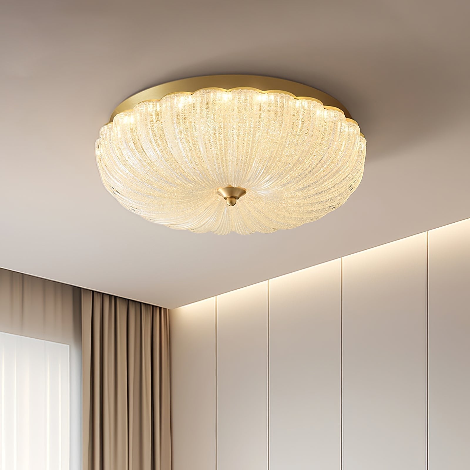 Celion Nordic Art Enchanting Glass Ceiling Light-Neutral Decor