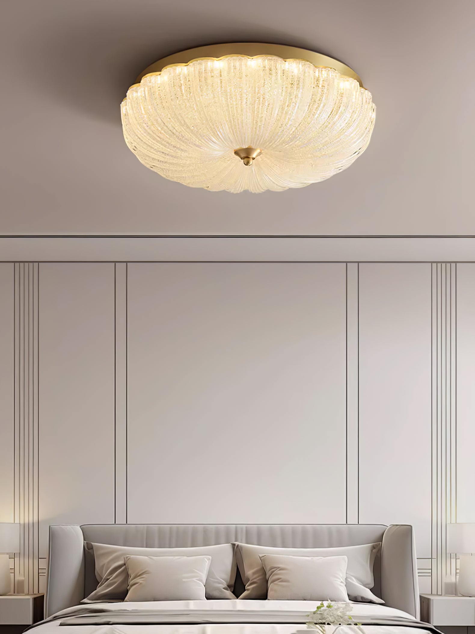 Celion Nordic Art Enchanting Glass Ceiling Light-Neutral Decor