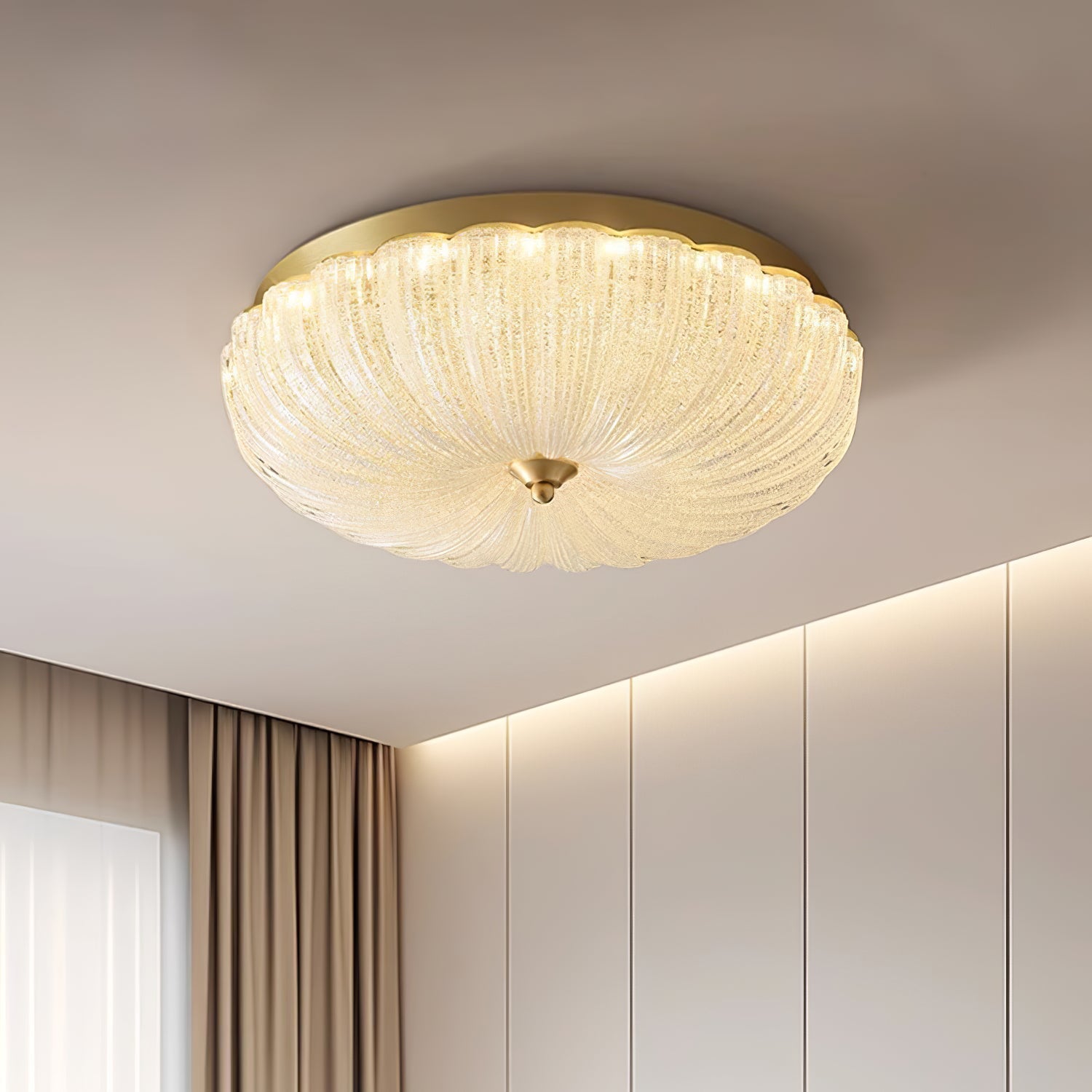 Celion Nordic Art Enchanting Glass Ceiling Light-Neutral Decor