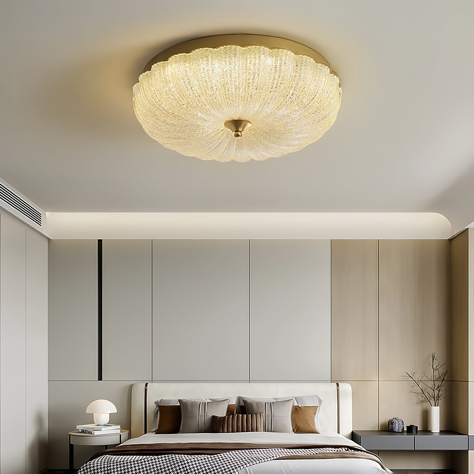 Celion Nordic Art Enchanting Glass Ceiling Light-Neutral Decor
