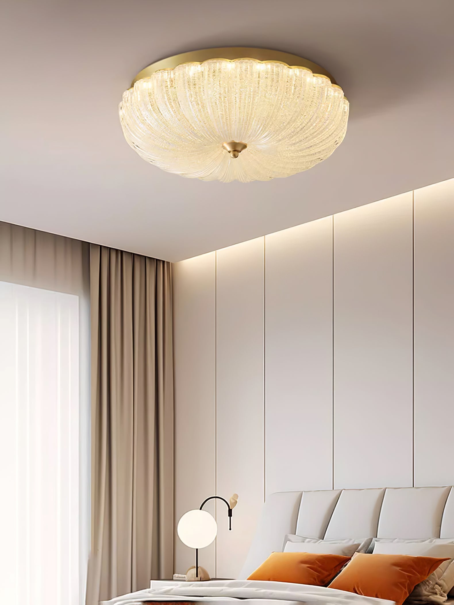 Celion Nordic Art Enchanting Glass Ceiling Light-Neutral Decor
