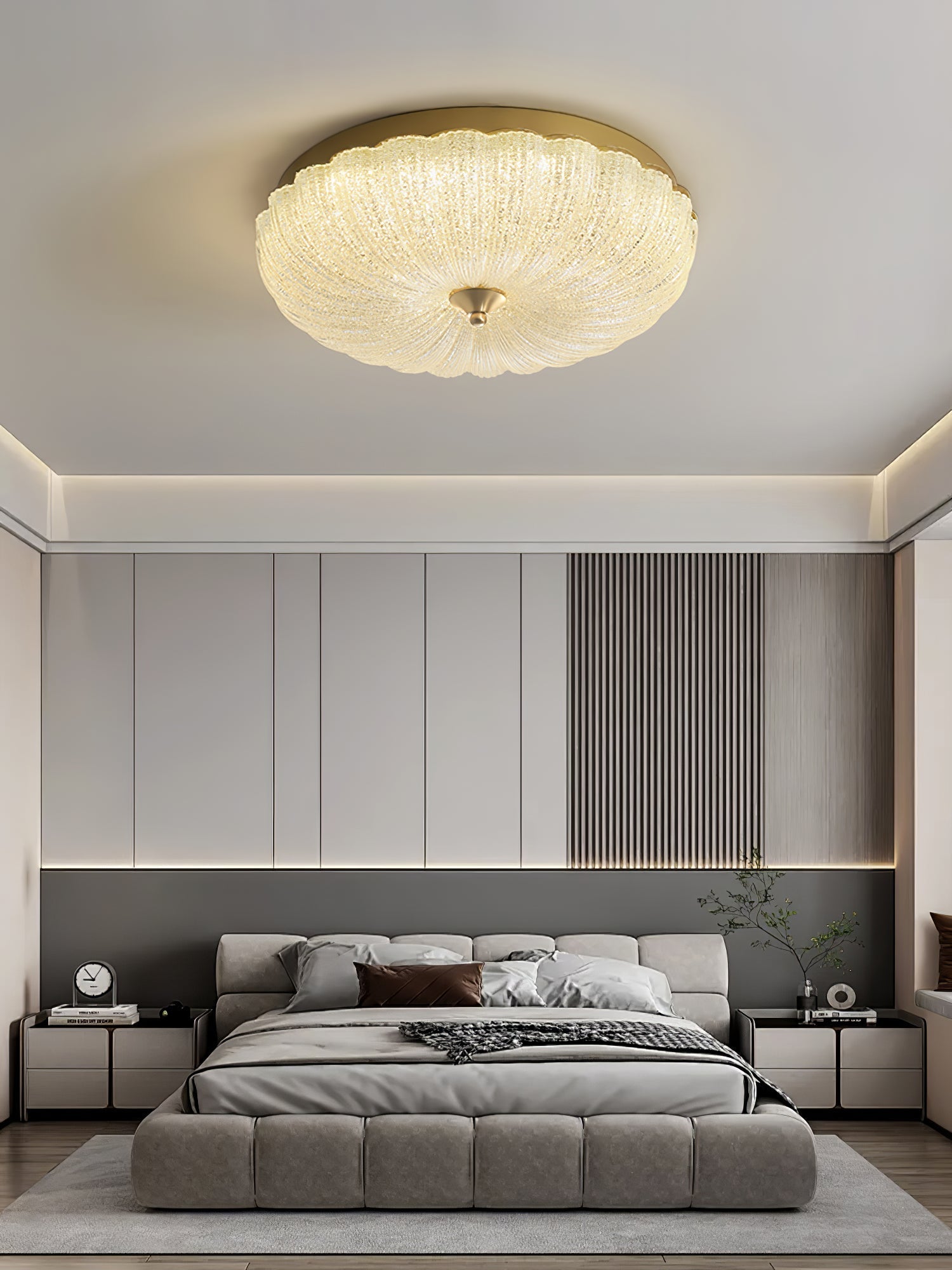 Celion Nordic Art Enchanting Glass Ceiling Light-Neutral Decor