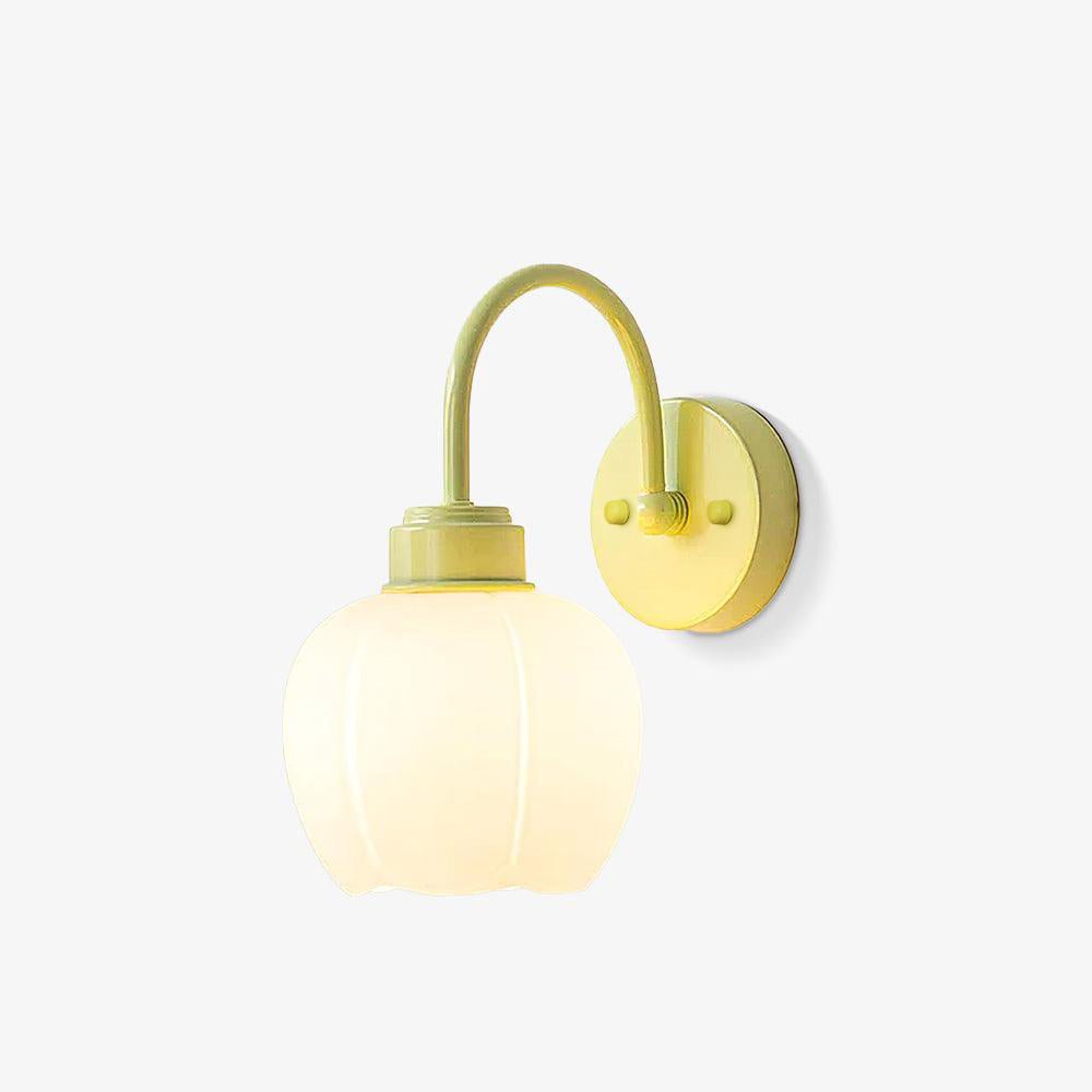 Alliraris Enchanting Flower Glass Wall Light-Neutral Decor