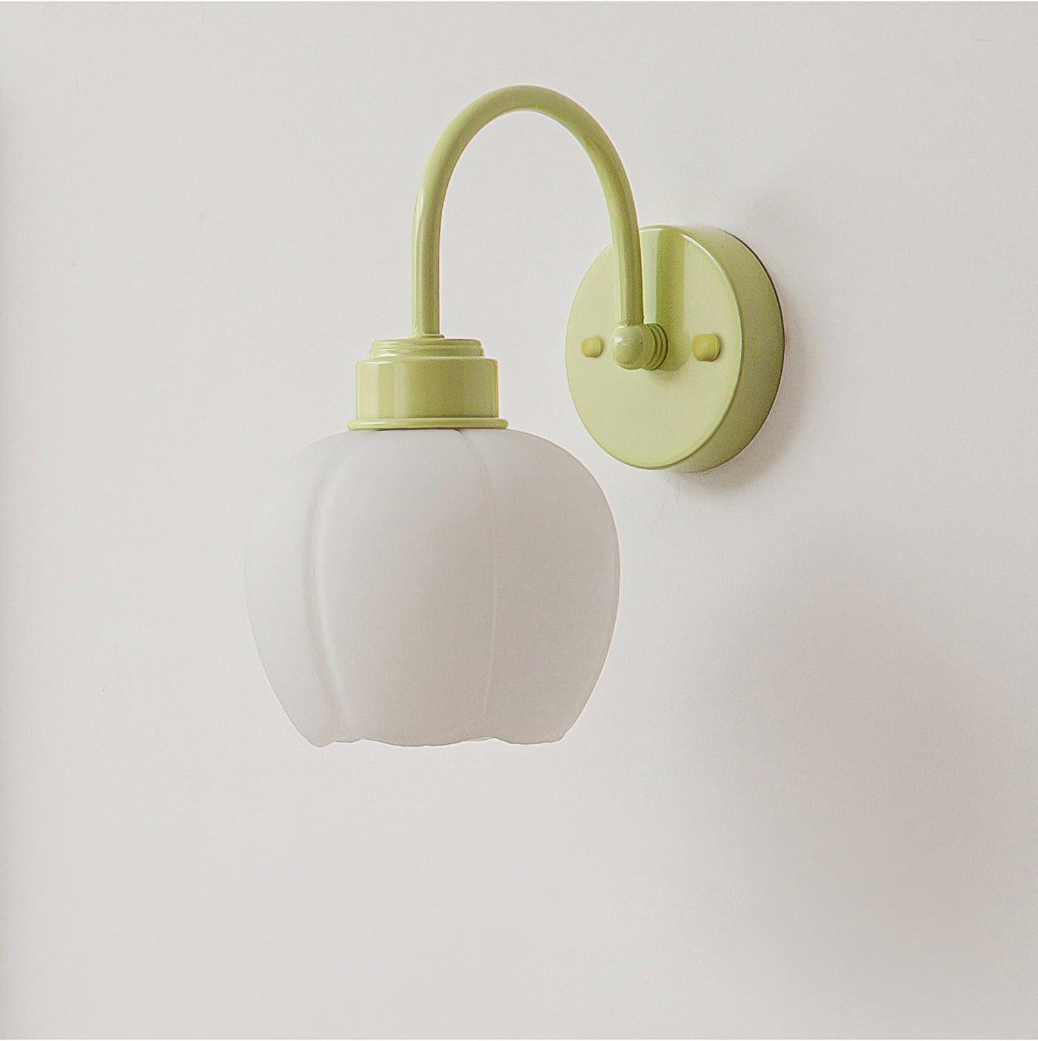 Alliraris Enchanting Flower Glass Wall Light-Neutral Decor