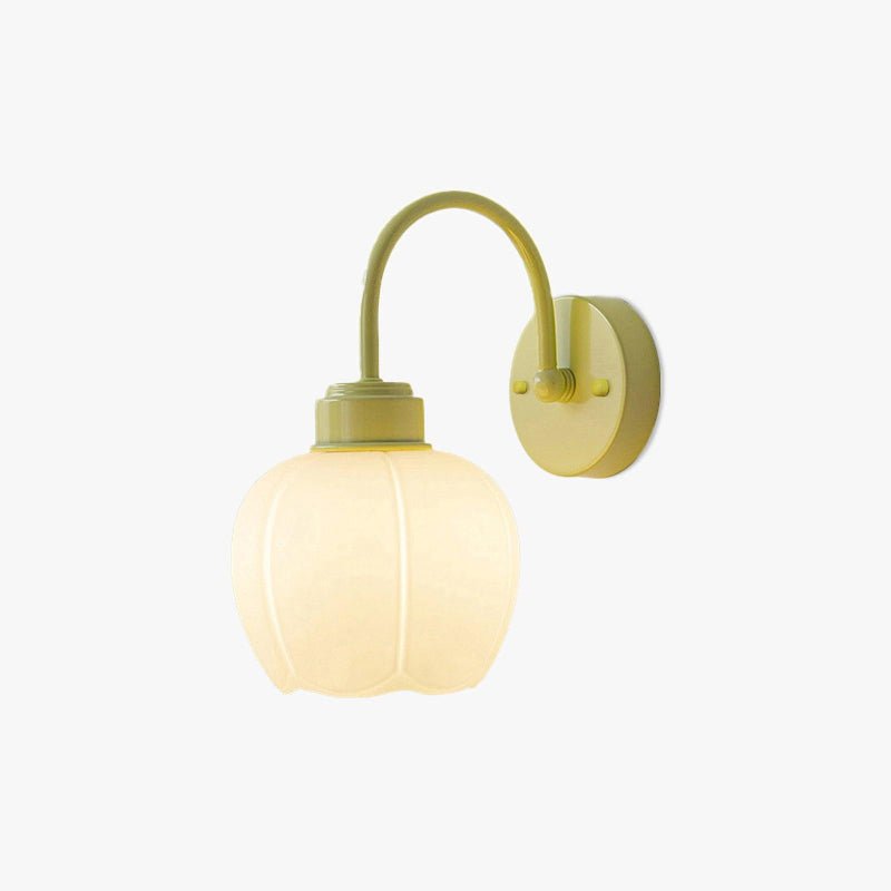 Alliraris Enchanting Flower Glass Wall Light-Neutral Decor
