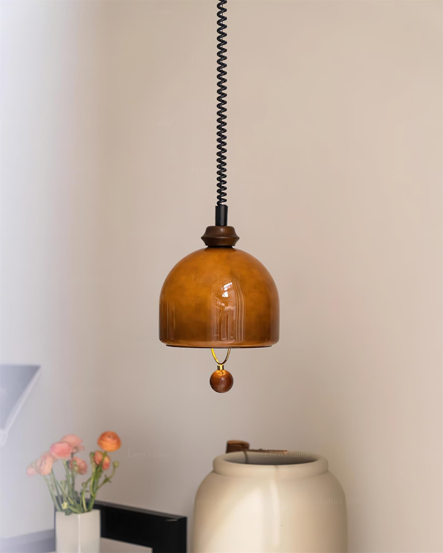 Ardelle Vintage Glass Pendant Light