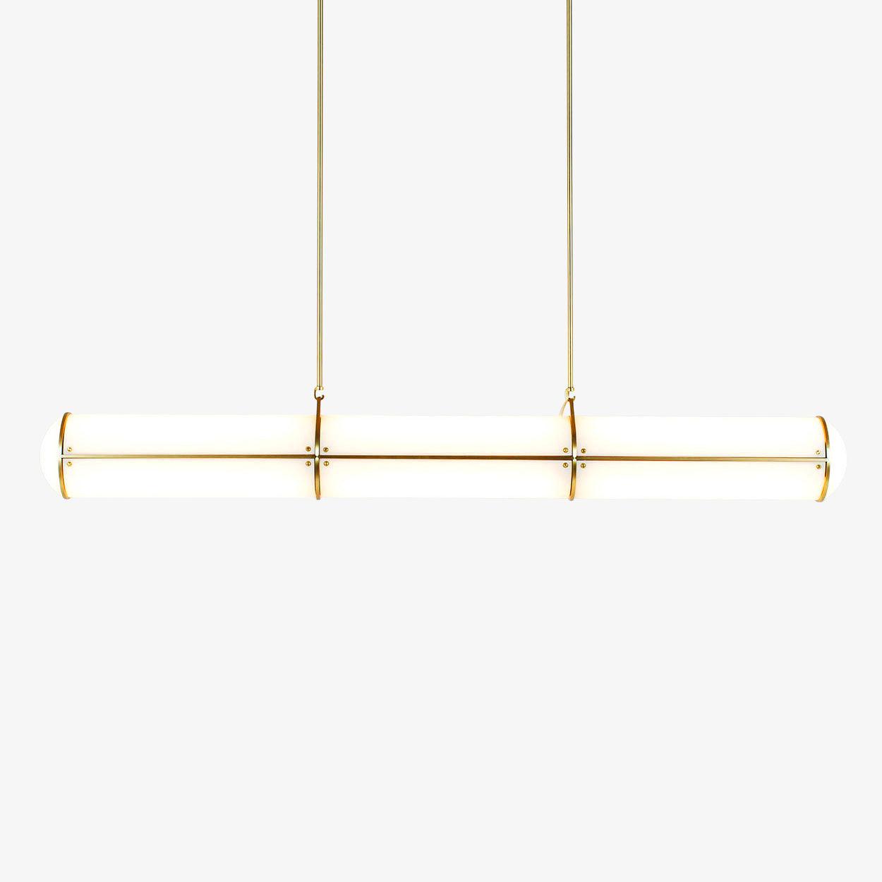 Lustra Pendant Light Cylindrical Endless Dining-Neutral Decor