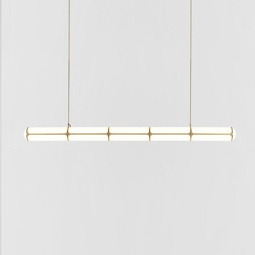 Lustra Pendant Light Cylindrical Endless Dining-Neutral Decor