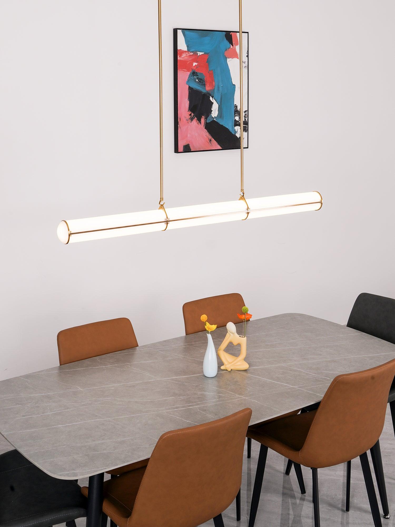 Lustra Pendant Light Cylindrical Endless Dining-Neutral Decor