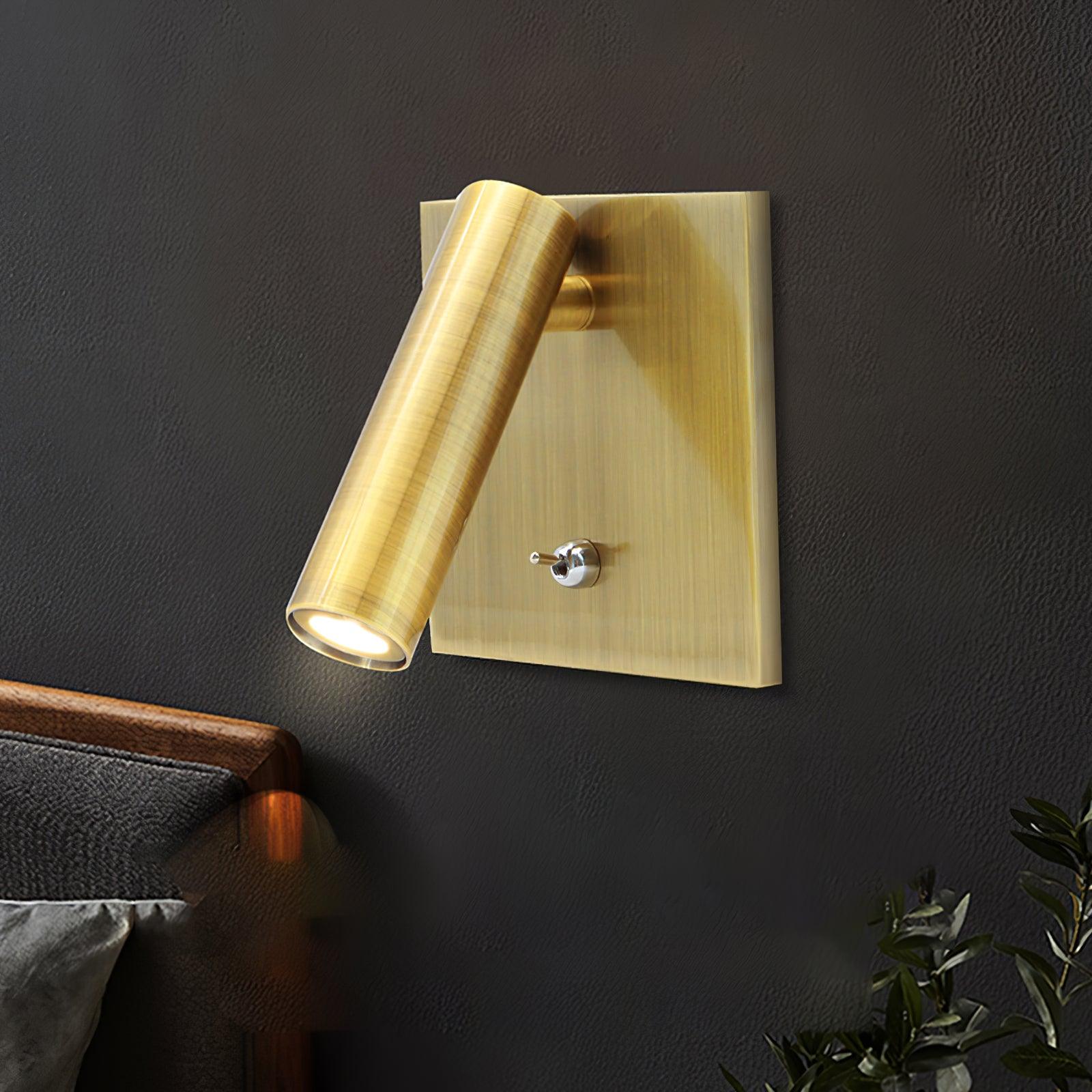 Sae Modern Minimalist Switched Sconce Wall lamp-Neutral Decor