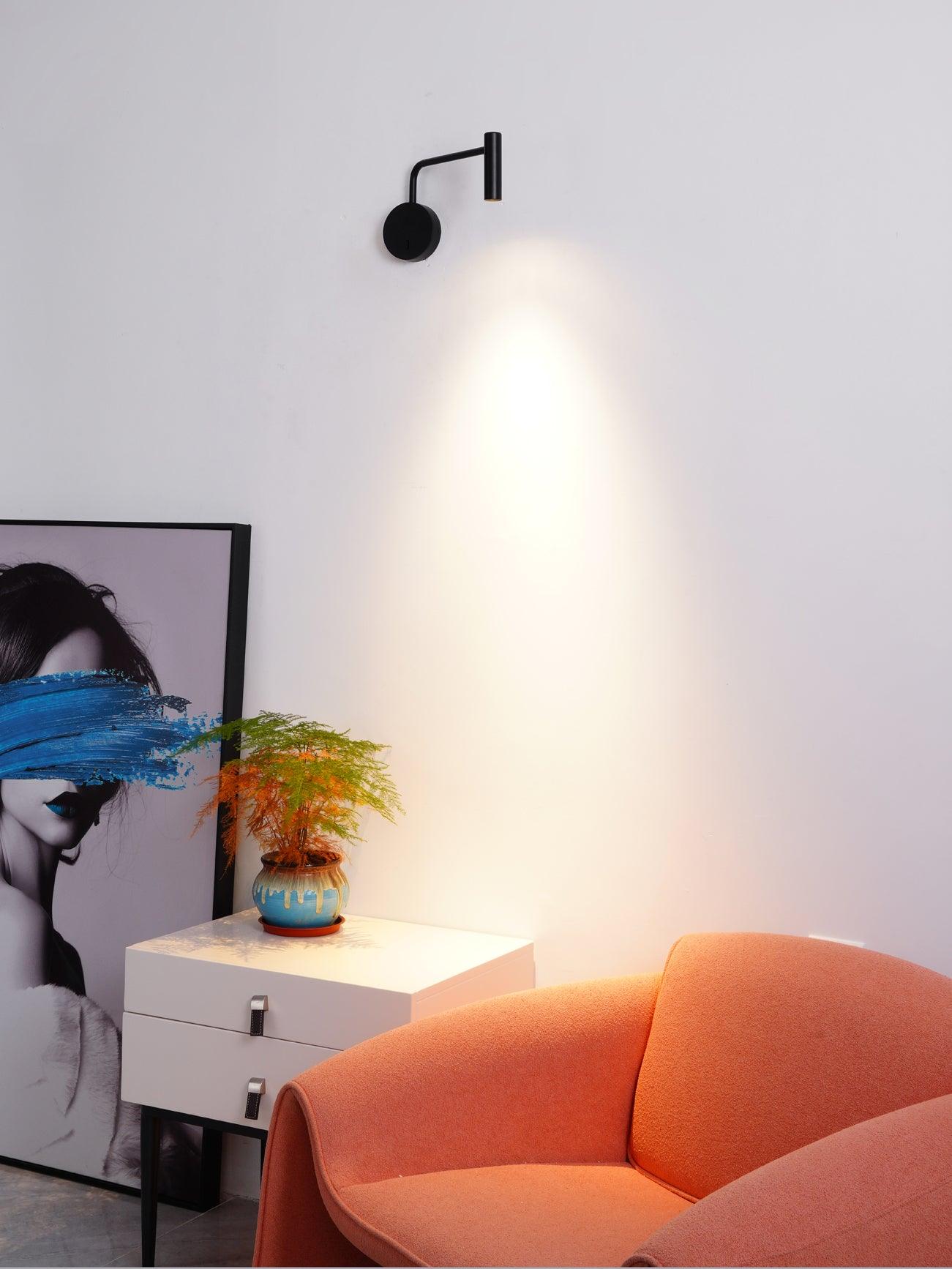 Kiroxen Minimalist Disc LED Sconce Wall Lamp-Neutral Decor