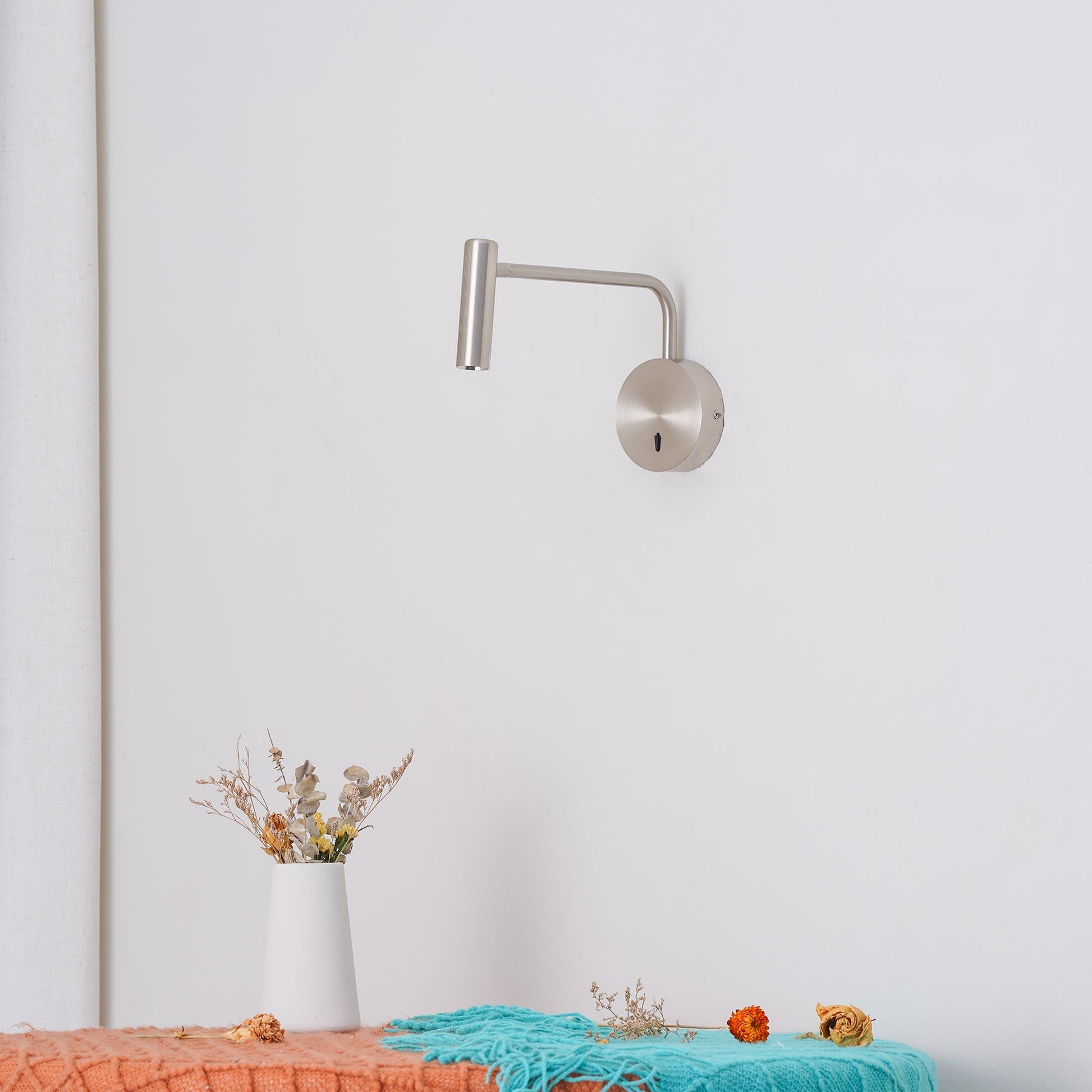 Kiroxen Minimalist Disc LED Sconce Wall Lamp-Neutral Decor