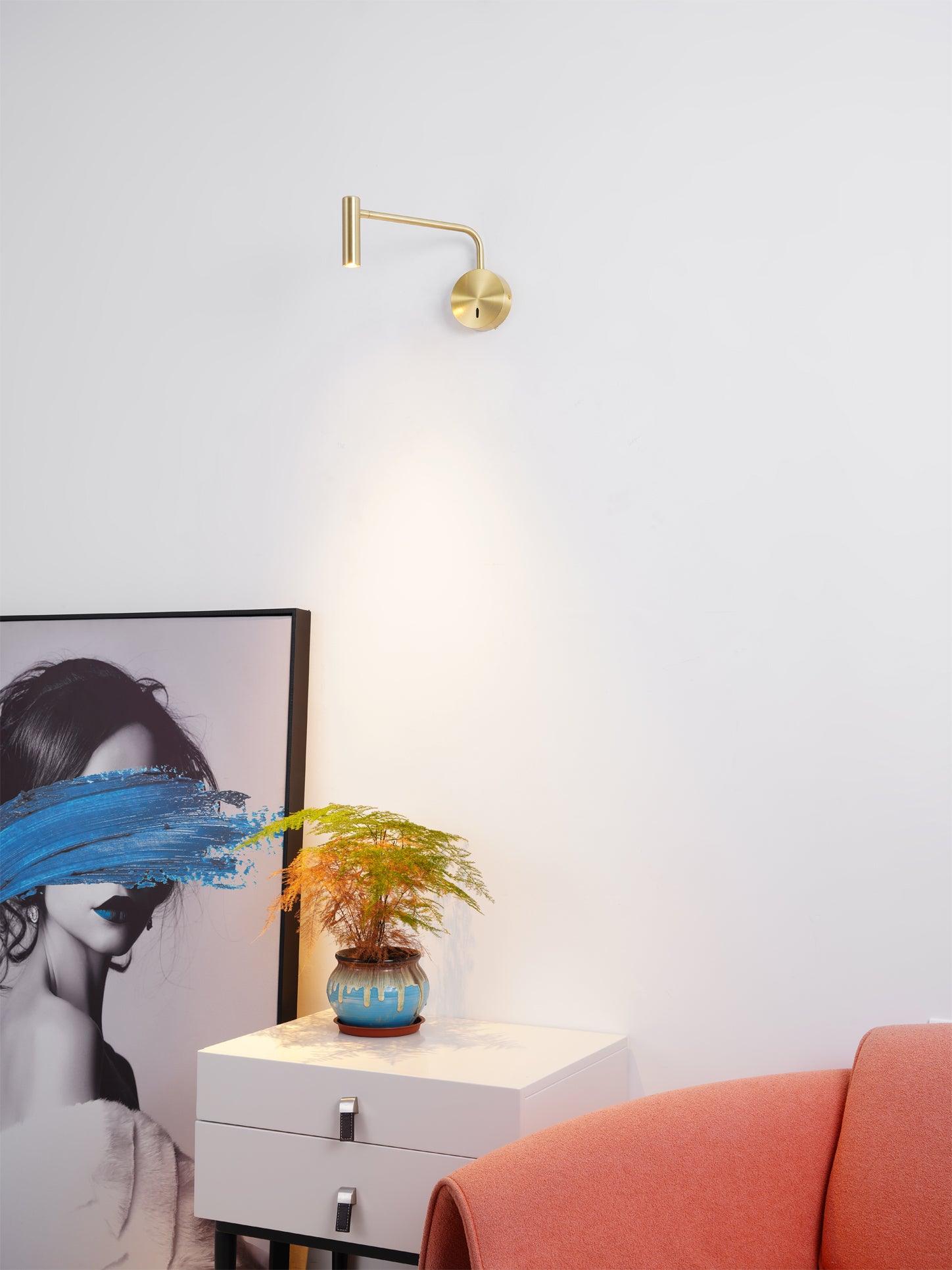 Kiroxen Minimalist Disc LED Sconce Wall Lamp-Neutral Decor