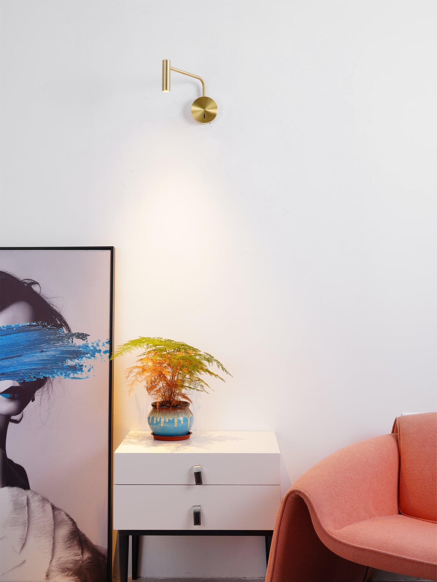 Kiroxen Minimalist Disc LED Sconce Wall Lamp-Neutral Decor