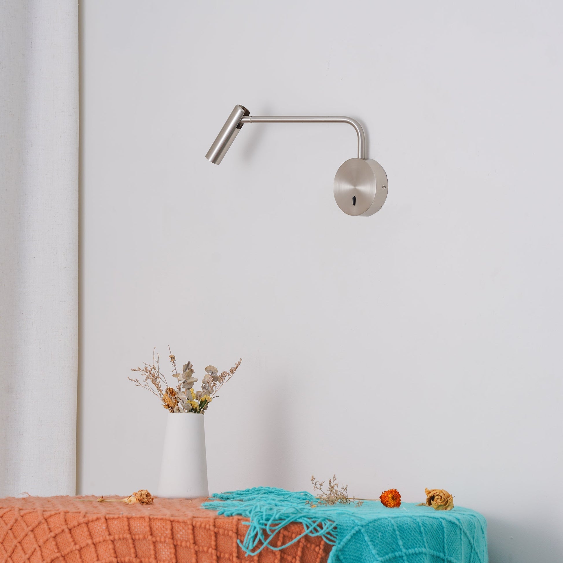 Kiroxen Minimalist Disc LED Sconce Wall Lamp-Neutral Decor