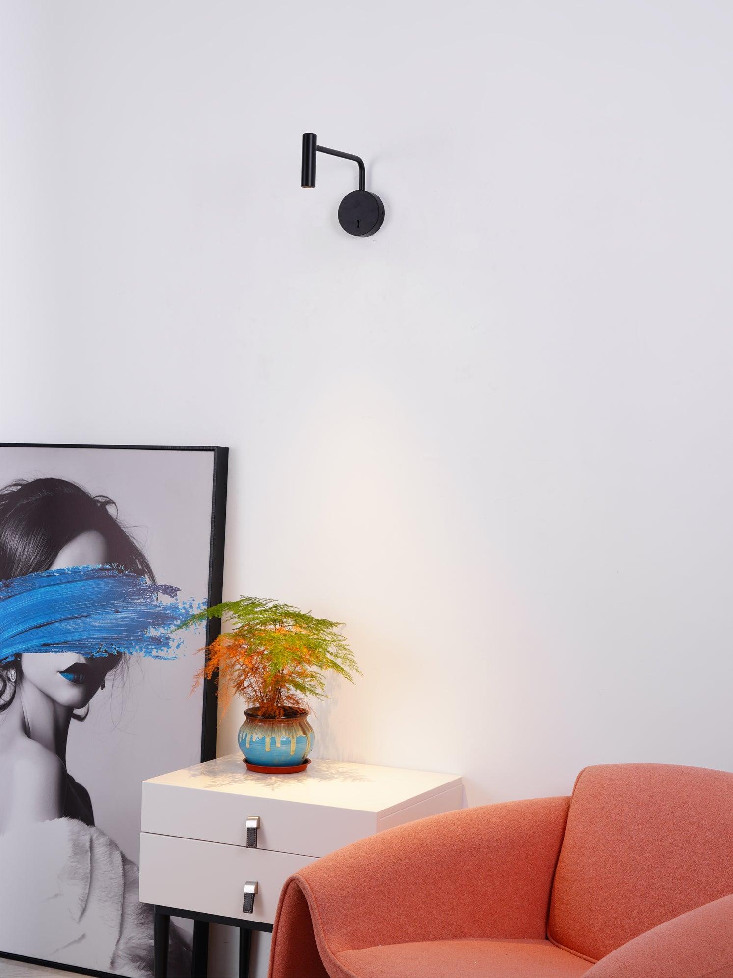 Kiroxen Minimalist Disc LED Sconce Wall Lamp-Neutral Decor