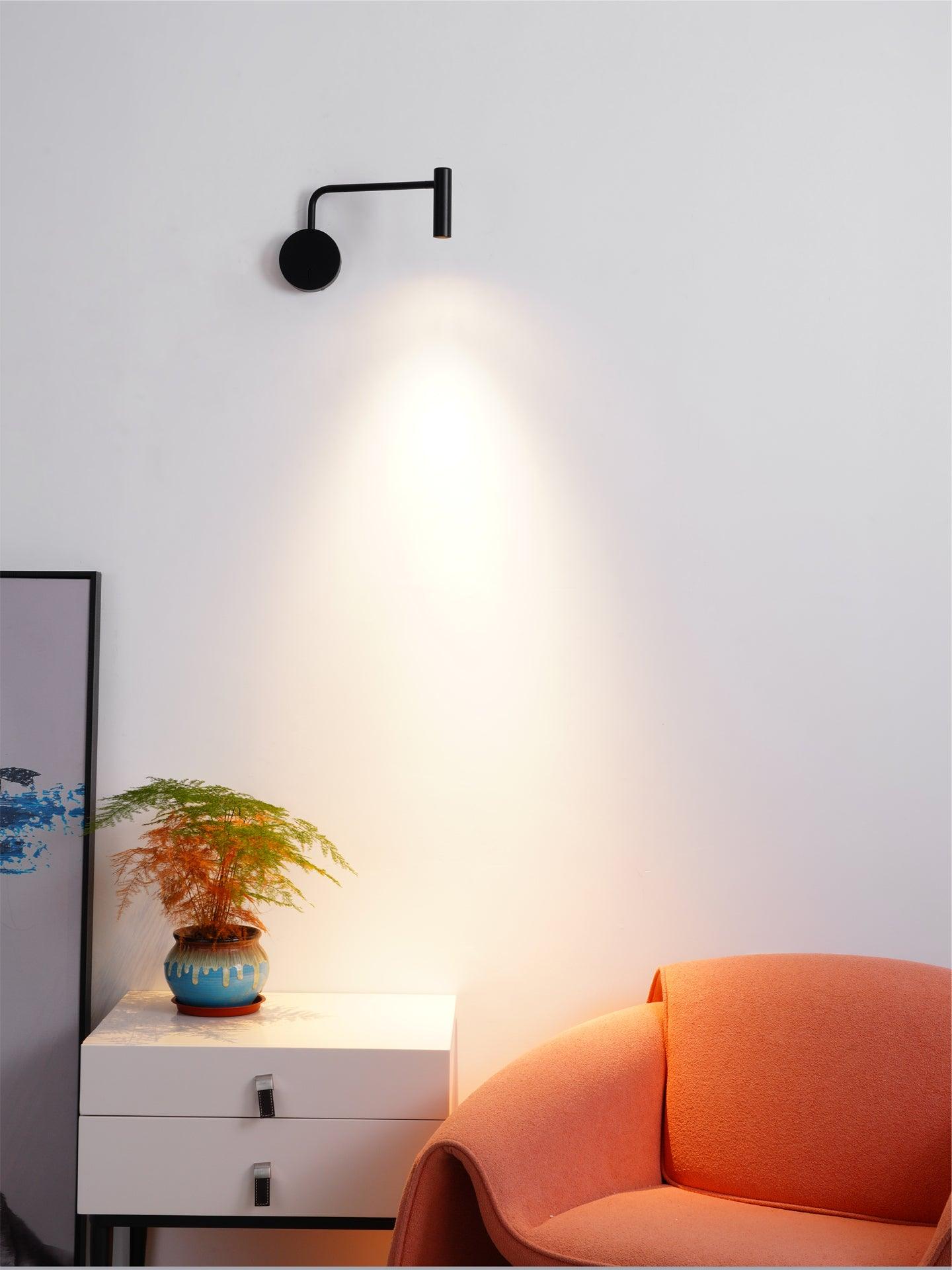Kiroxen Minimalist Disc LED Sconce Wall Lamp-Neutral Decor