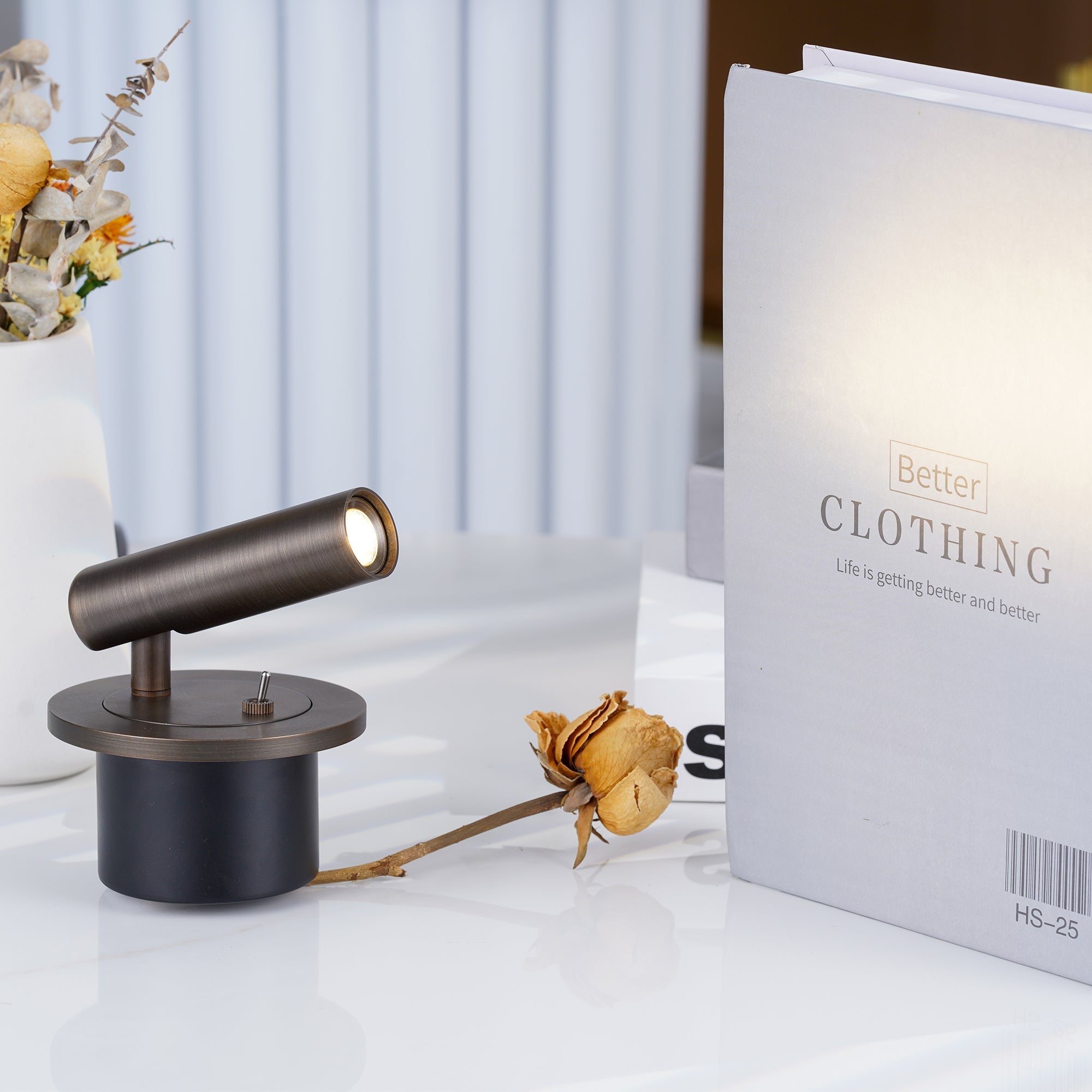 Galenor Modern Minimalist Reading Wall Lamp-Neutral Decor