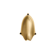 Enoki Wall Lamp in Antique Brass finish, front view.
