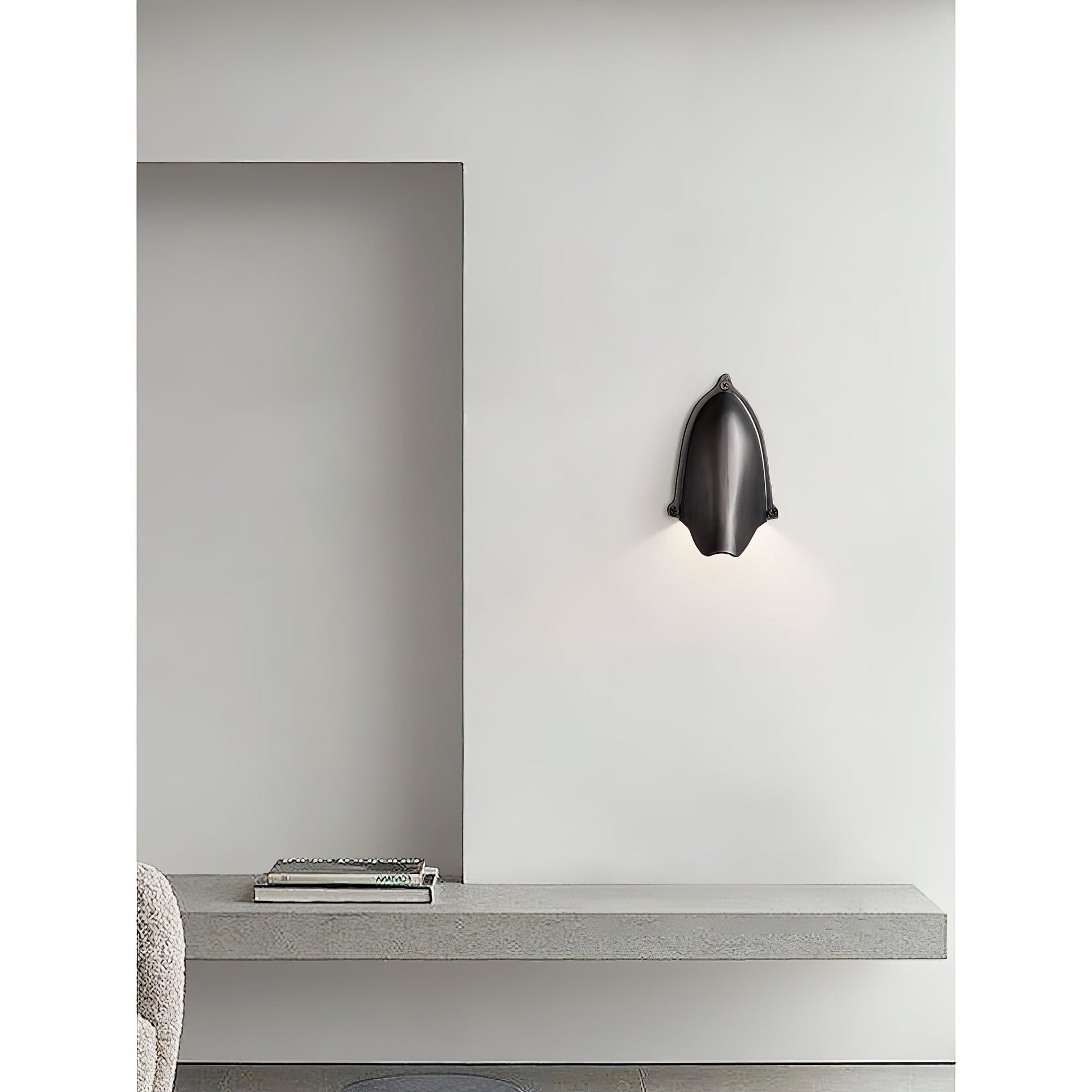 Multiple Enoki Wall Lamps arranged in a creative pattern.