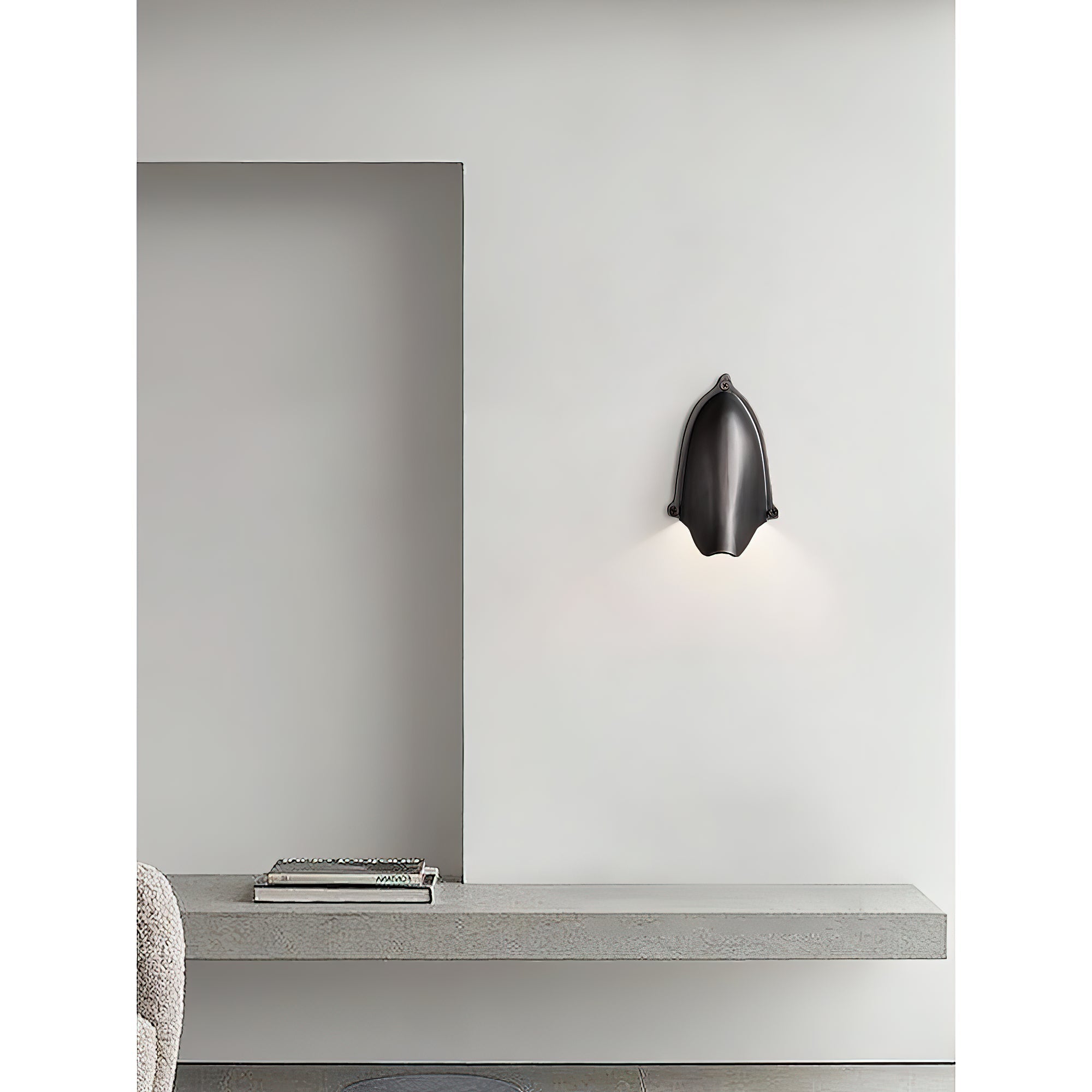 Multiple Enoki Wall Lamps arranged in a creative pattern.