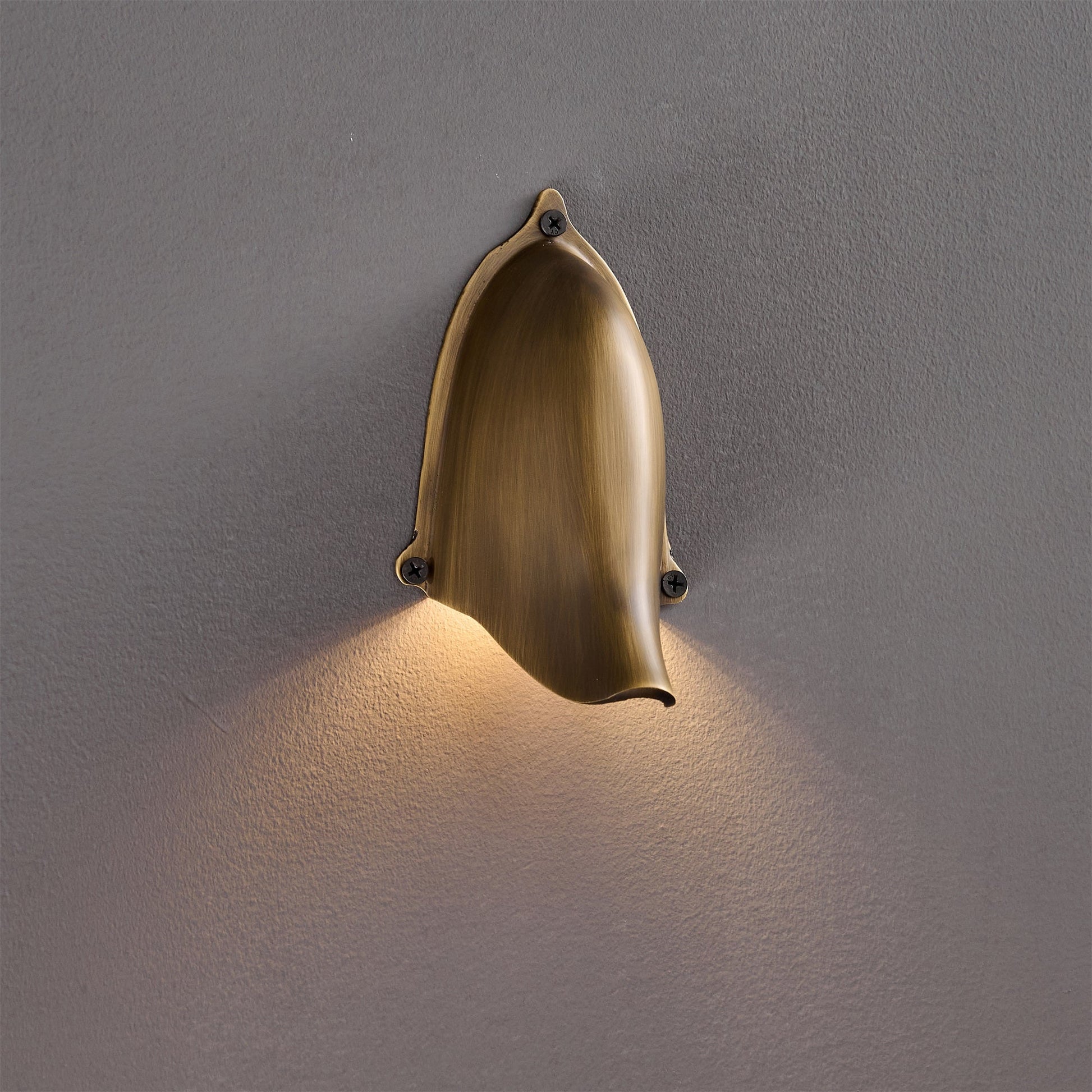 Enoki Wall Lamp, Matte Black, lifestyle image.