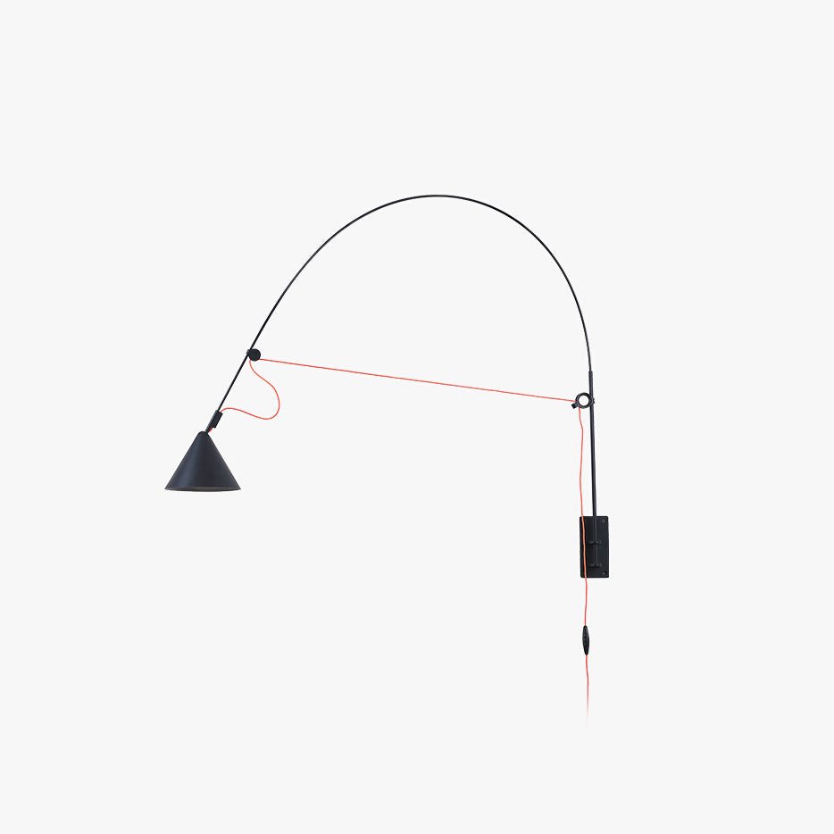 Alem Wall Lamp Arc Cone Minimalist-Neutral Decor