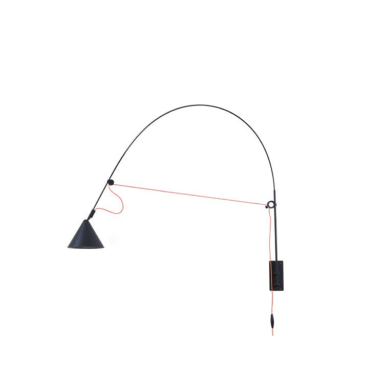 Alem Wall Lamp Arc Cone Minimalist-Neutral Decor