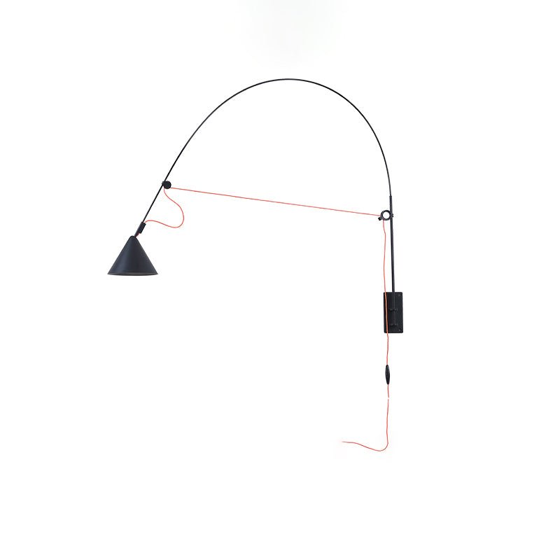 Alem Wall Lamp Arc Cone Minimalist-Neutral Decor