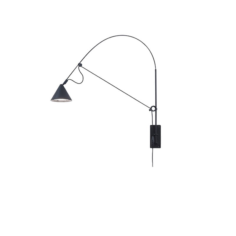 Alem Wall Lamp Arc Cone Minimalist-Neutral Decor