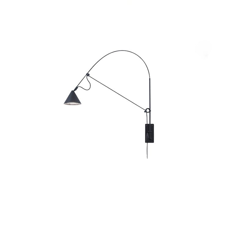 Alem Wall Lamp Arc Cone Minimalist-Neutral Decor
