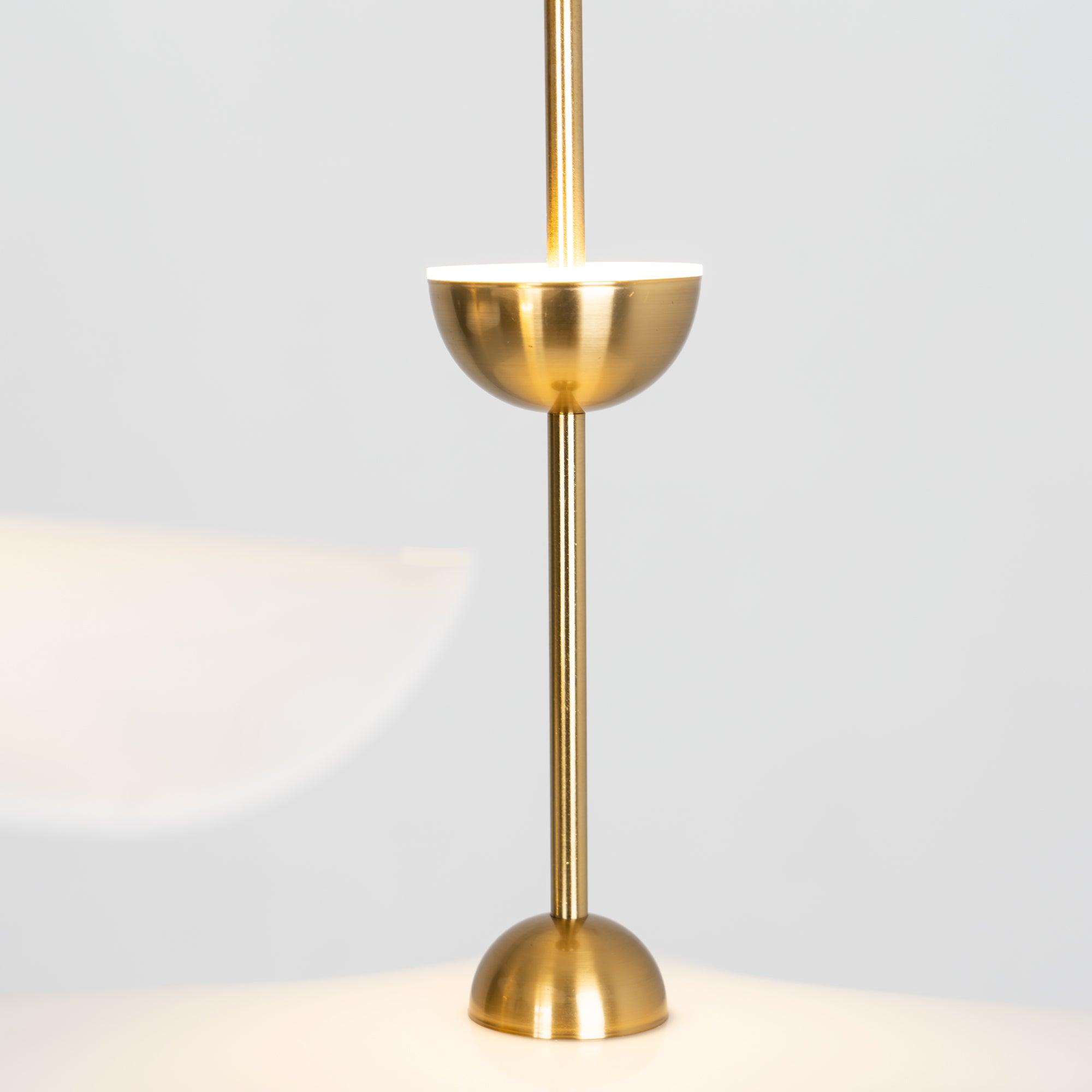 Lustra Pendant Light Double Biscuit for Living Room-Neutral Decor