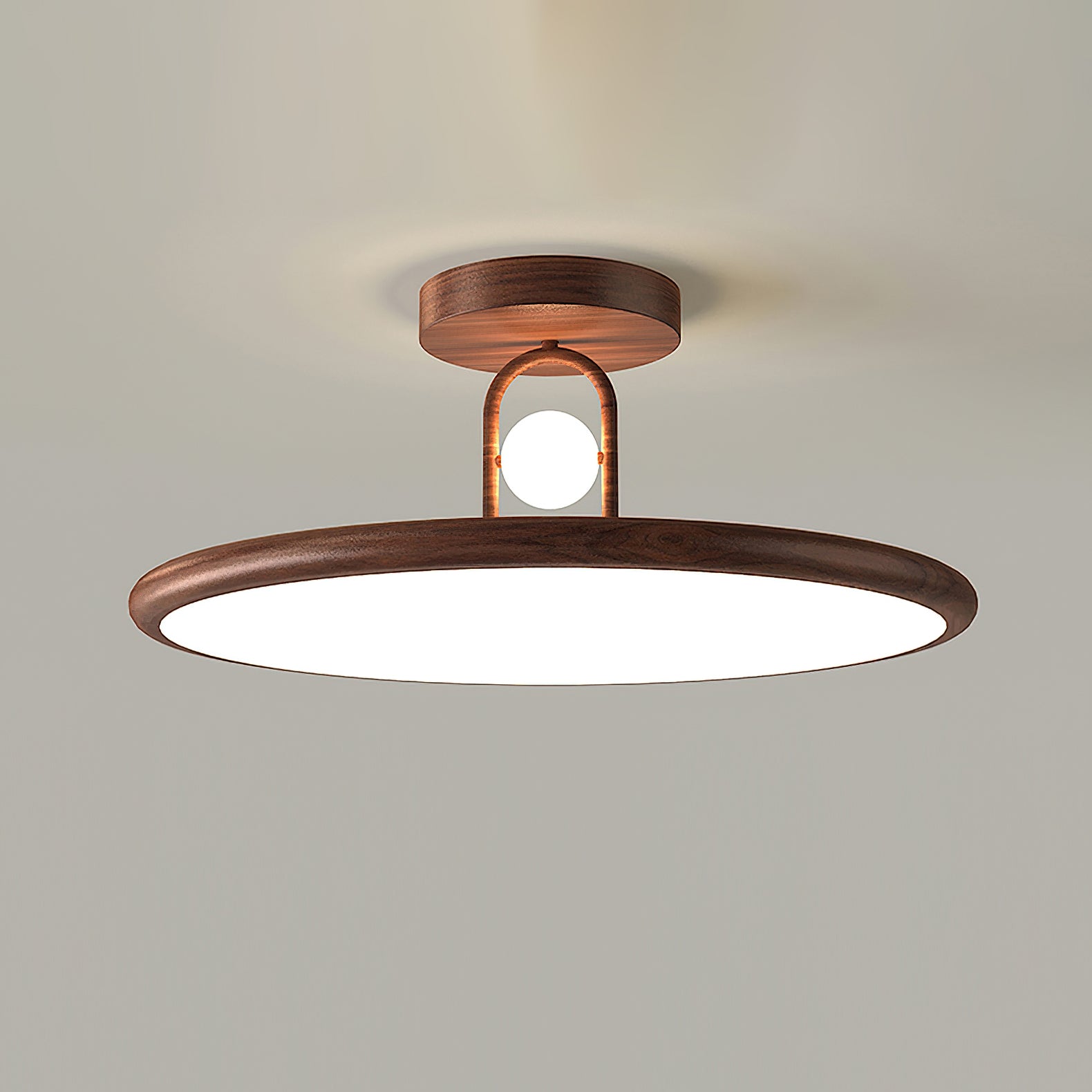 Alma Halo Flush Mount Ceiling Lamp