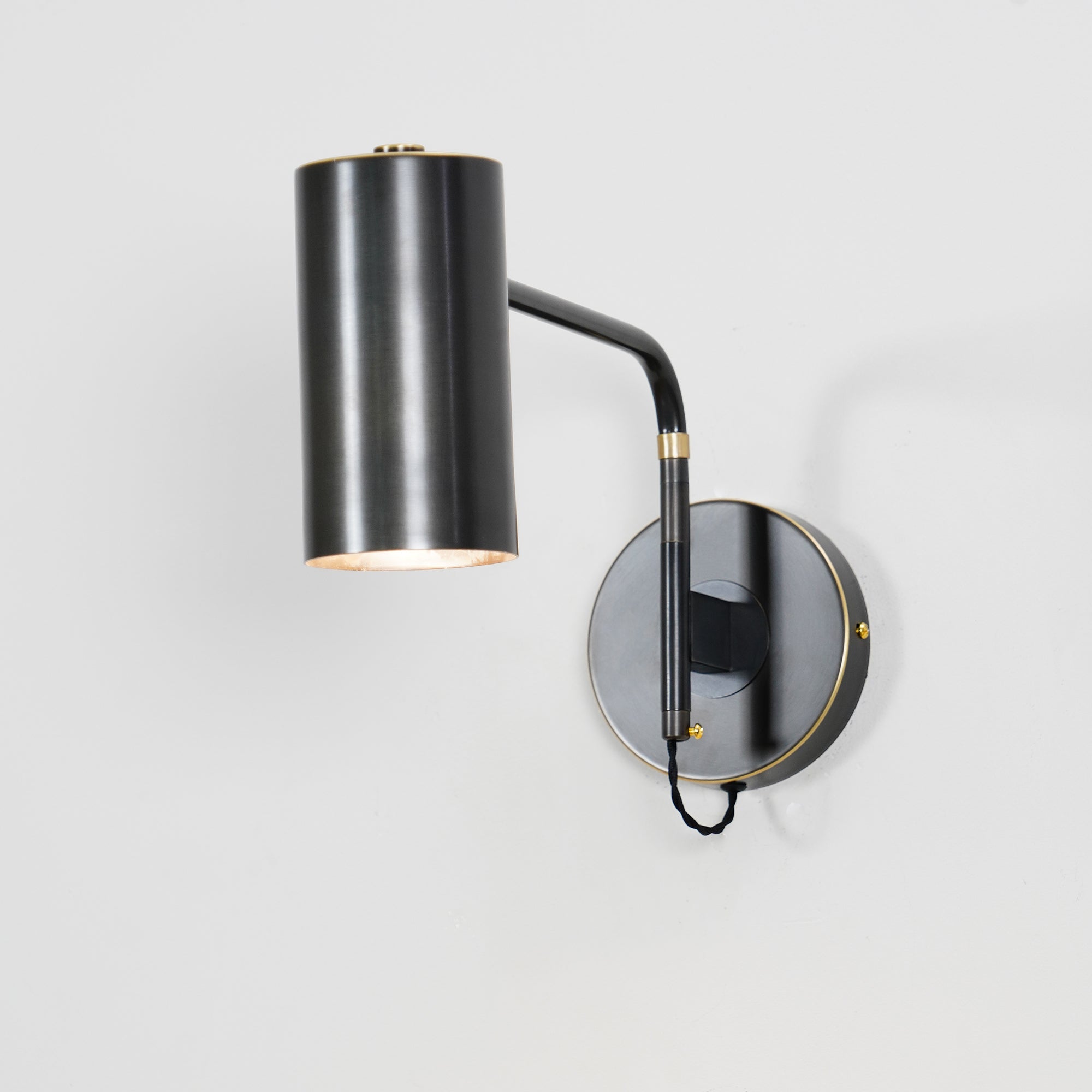 Merton Steel Industrial Wall Lamp-Neutral Decor