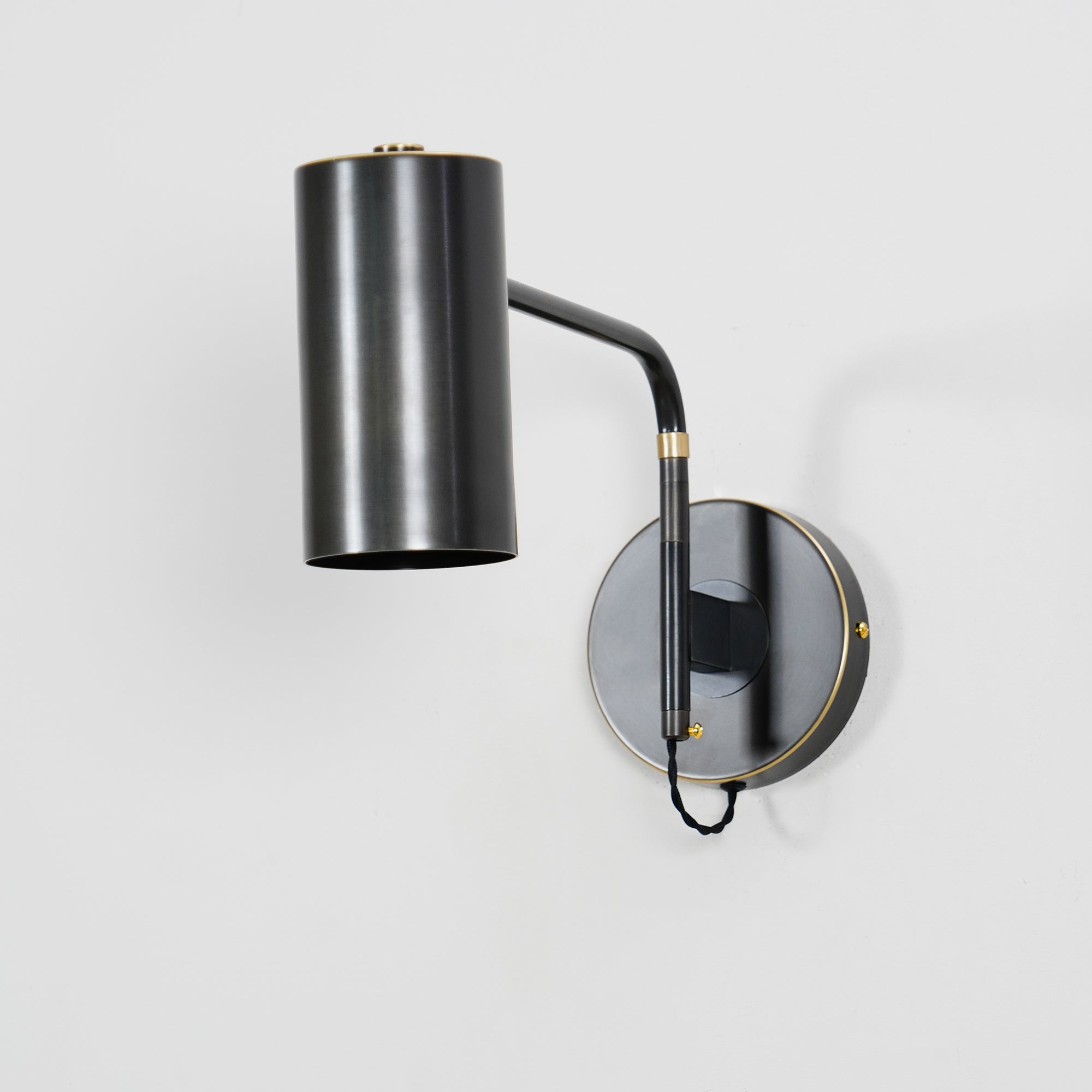 Merton Steel Industrial Wall Lamp-Neutral Decor