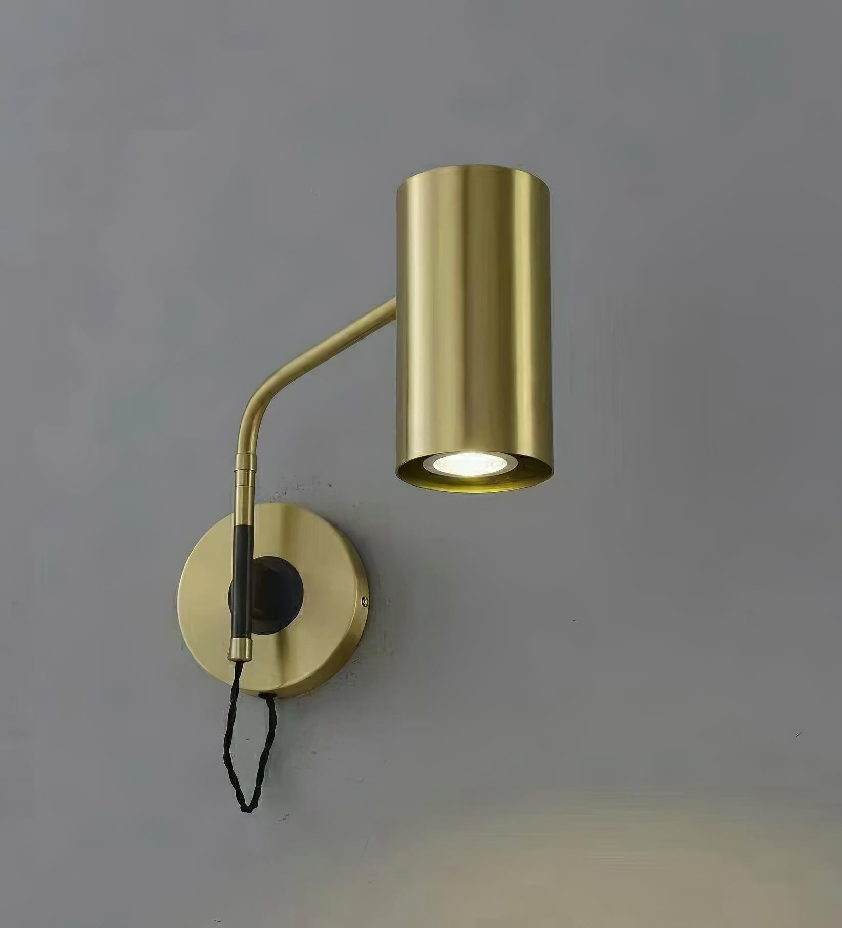 Merton Steel Industrial Wall Lamp-Neutral Decor