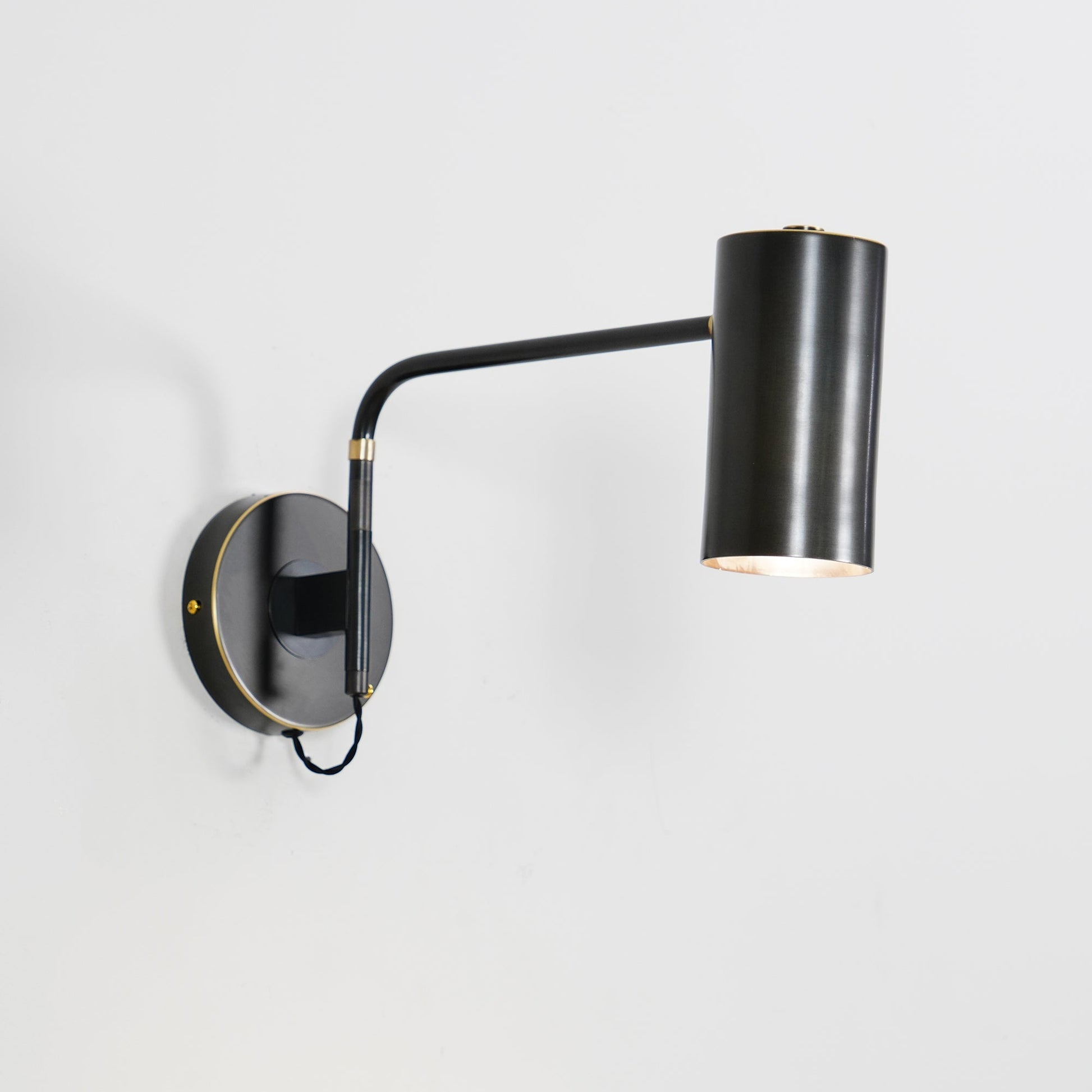 Merton Steel Industrial Wall Lamp-Neutral Decor