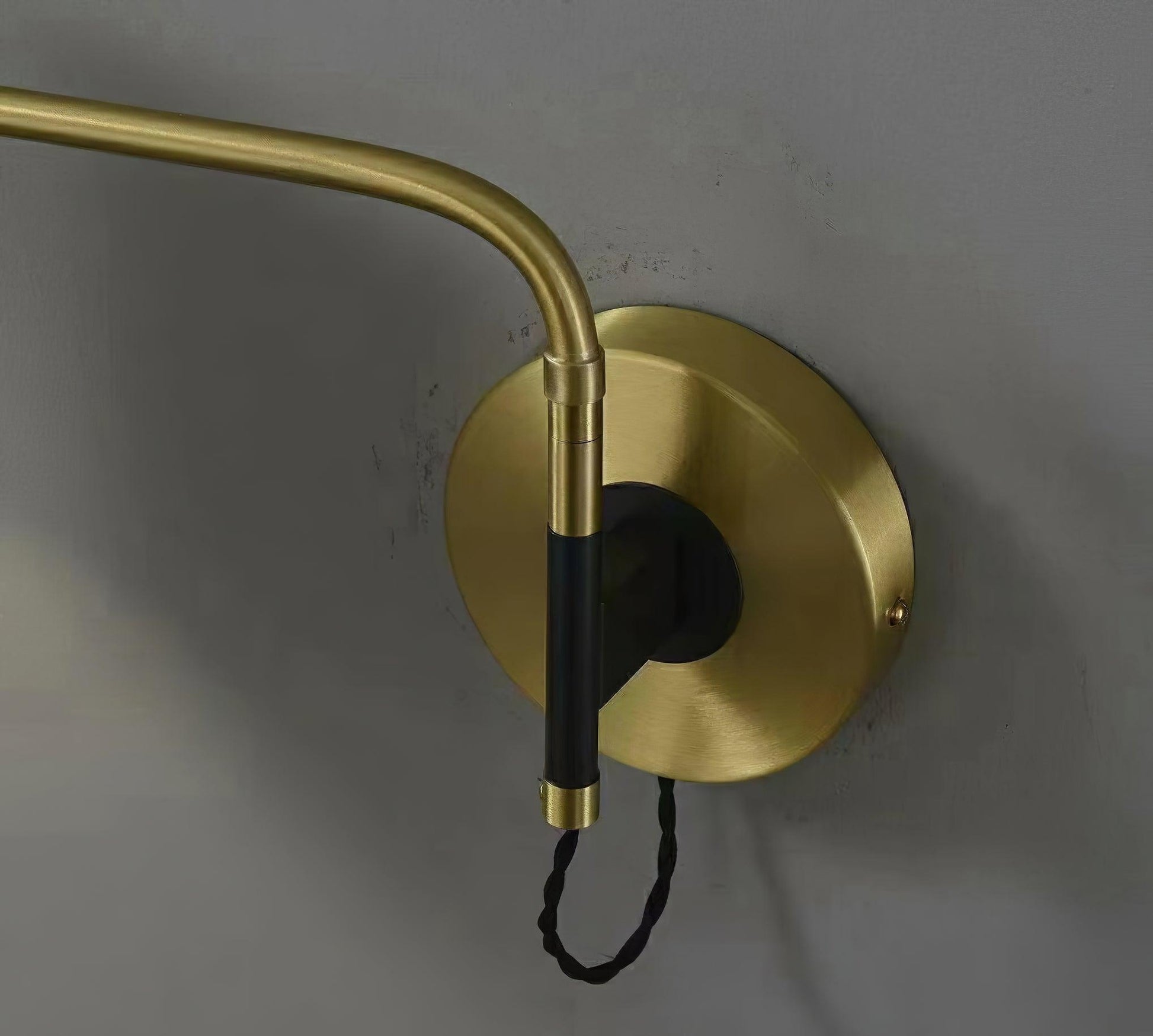 Merton Steel Industrial Wall Lamp-Neutral Decor