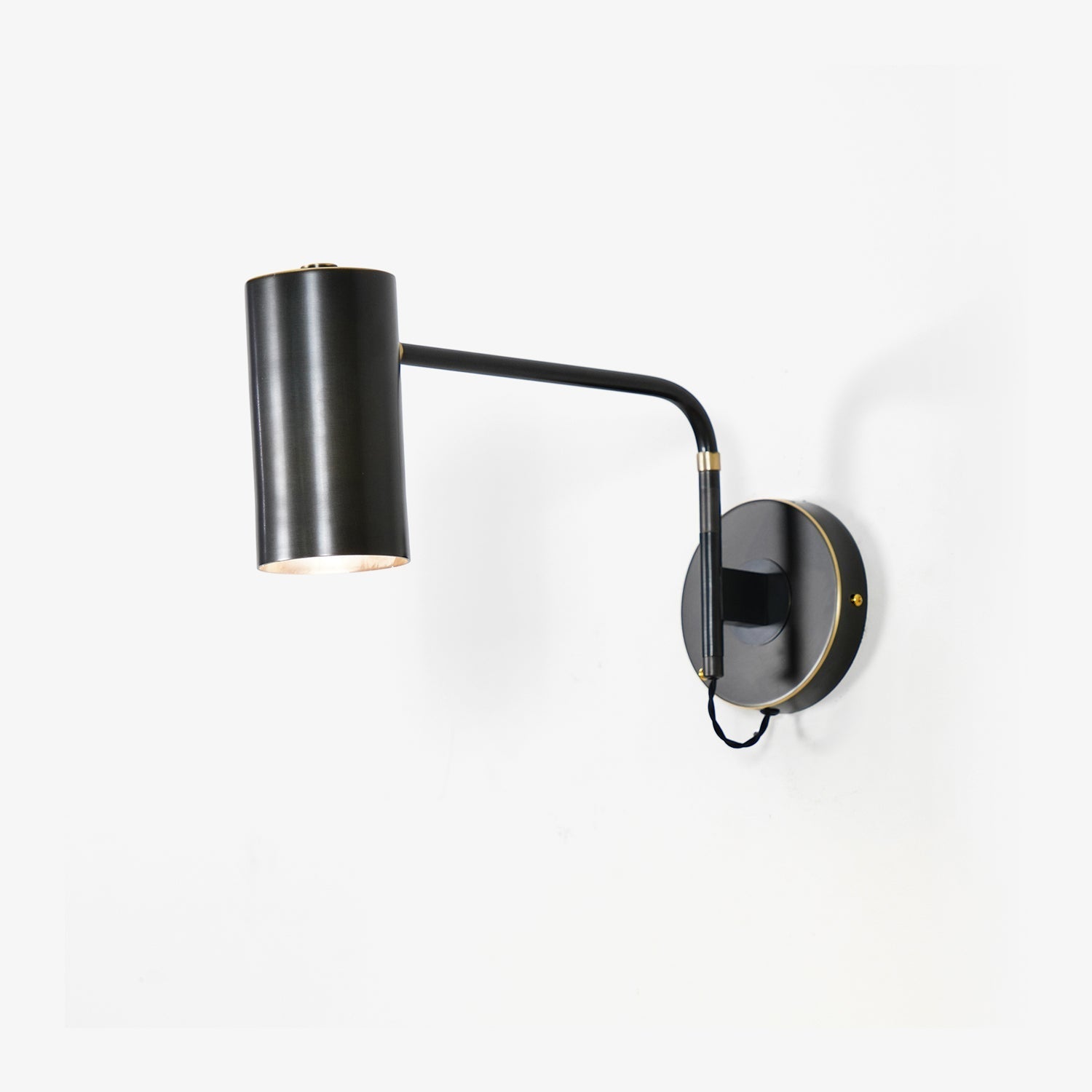 Merton Steel Industrial Wall Lamp-Neutral Decor