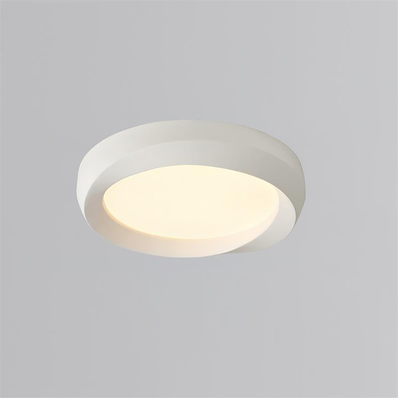 Elin Ceiling Lamp Resin with Soft Curved Frame in Neutral Tones-Neutral Decor